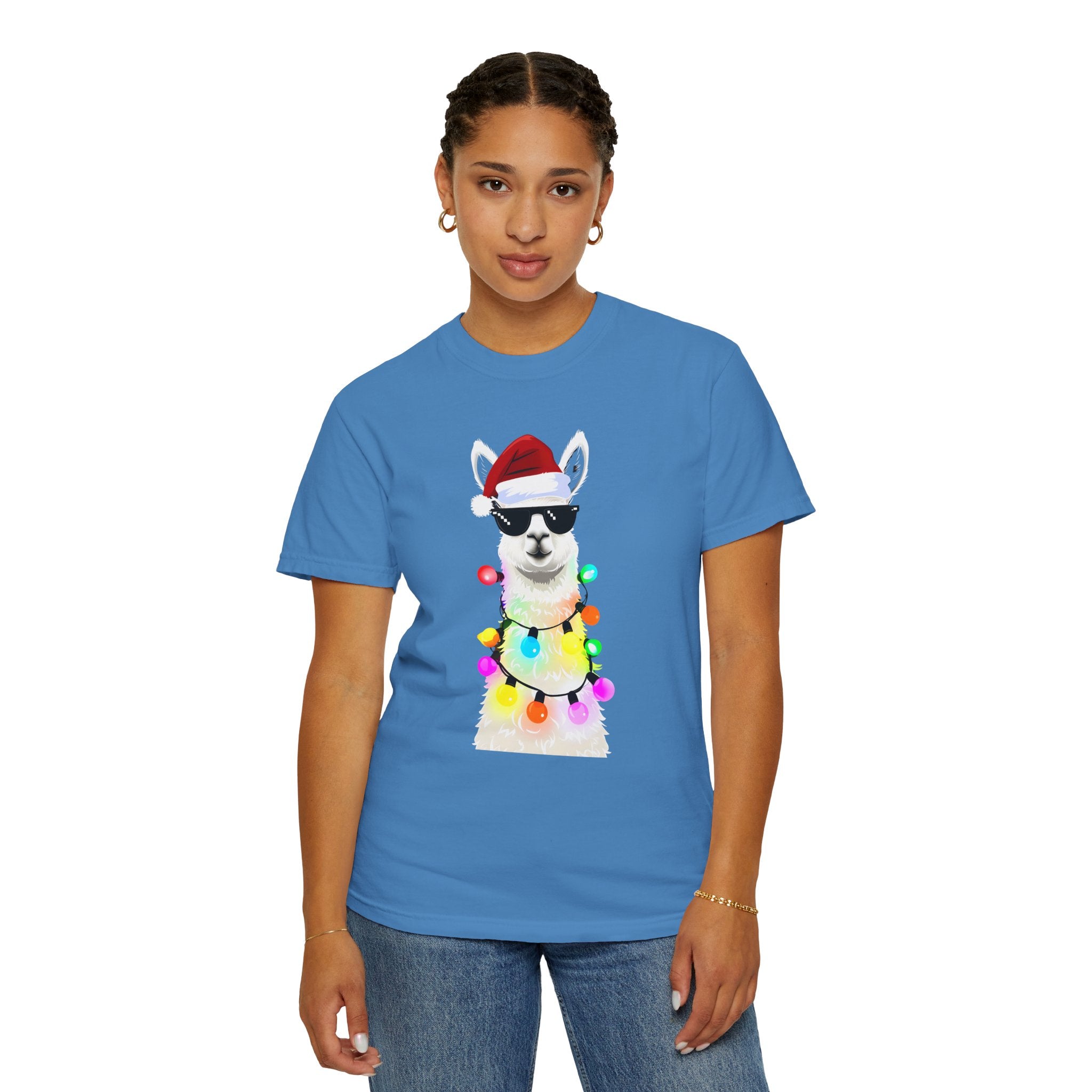 Cool Christmas Llama T-Shirt