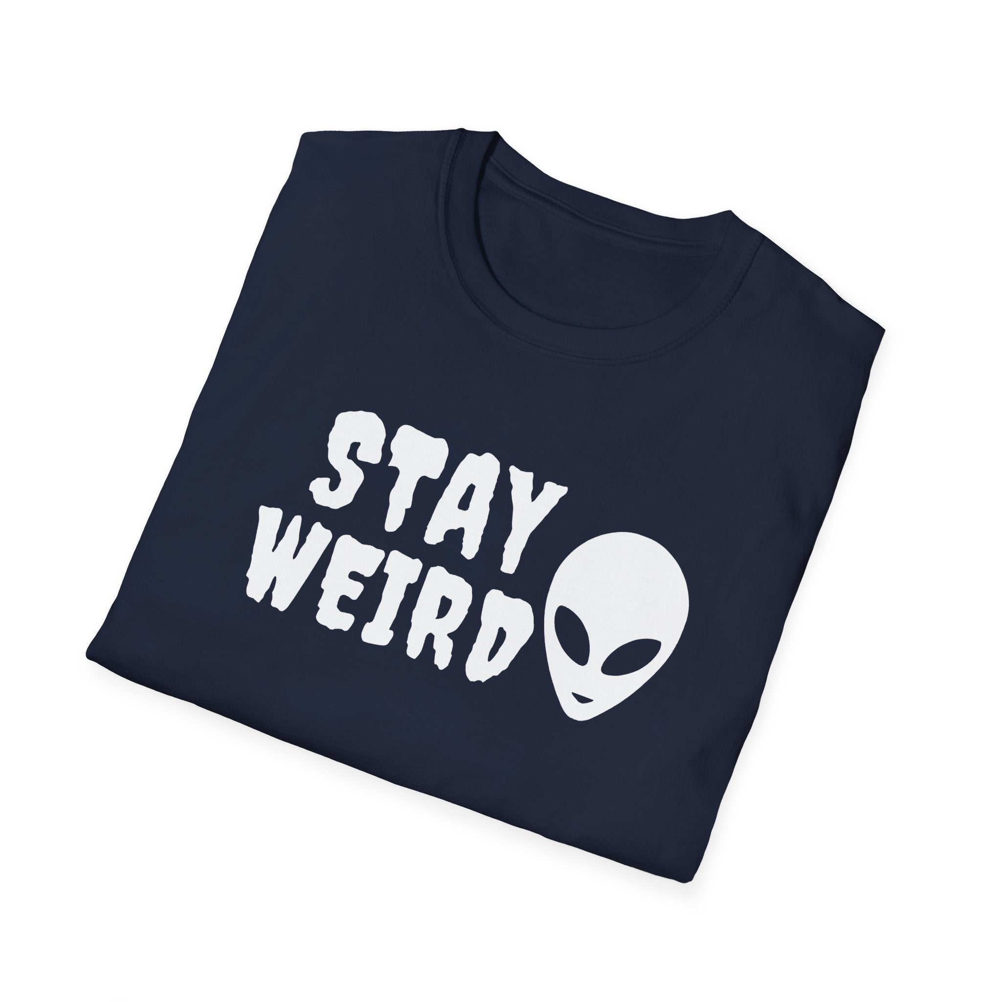 Stay Weird Unisex Softstyle T-Shirt