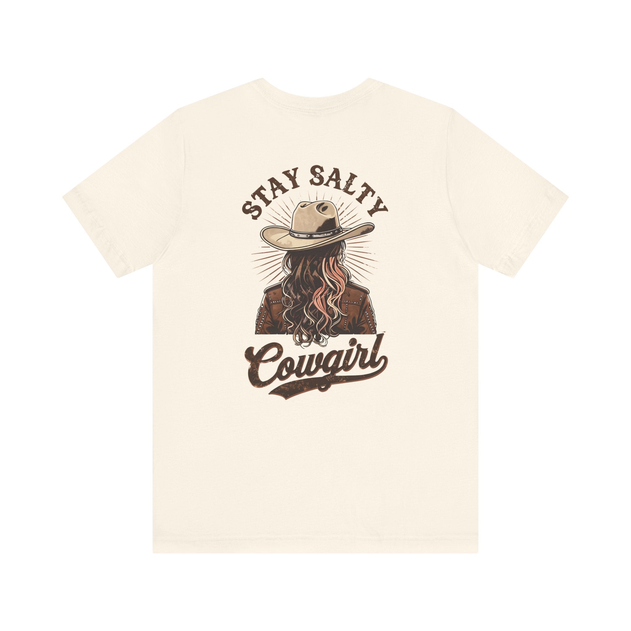 Stay Salty Cowgirl T-Shirt — Western Cowgirl Graphic Tee