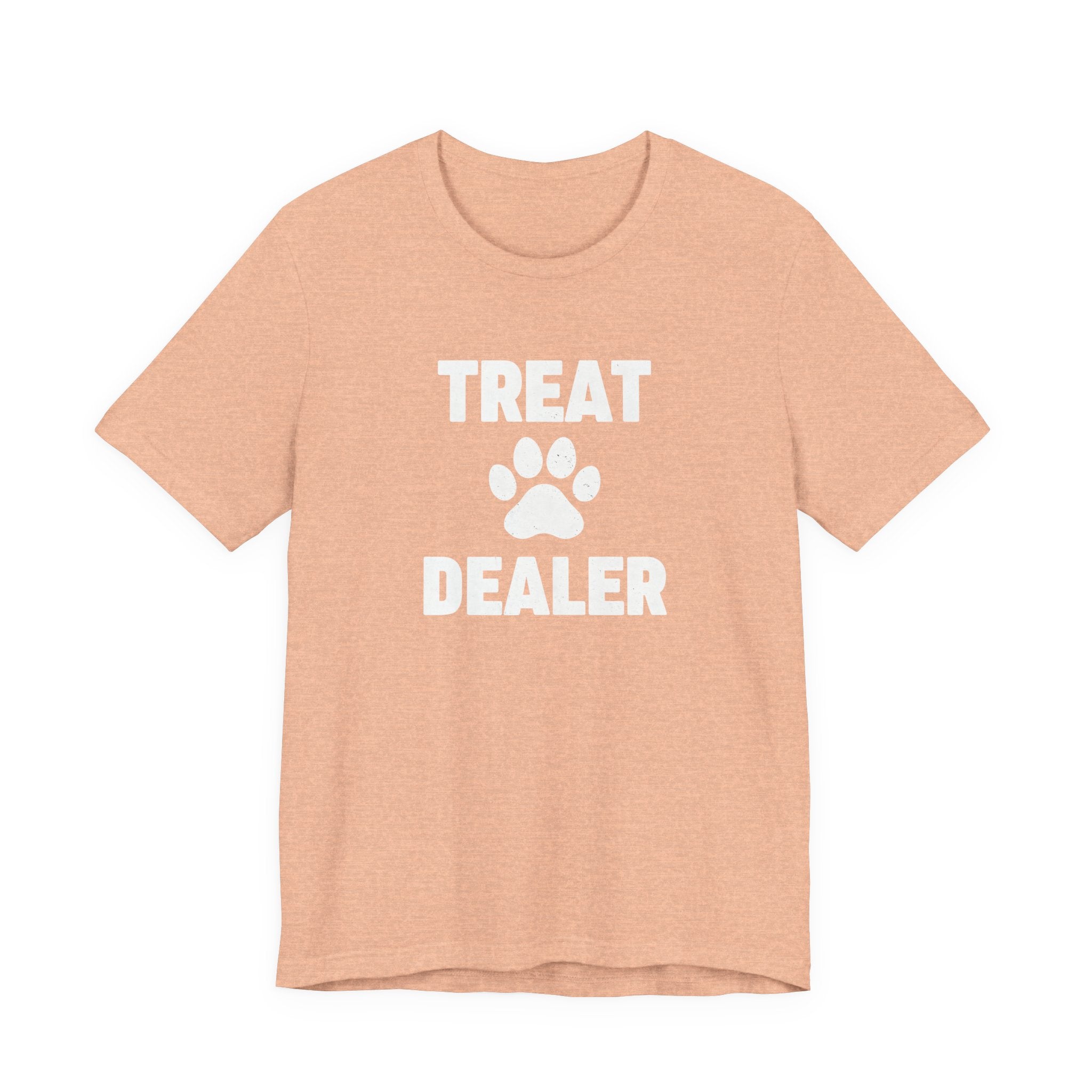 Treat Dealer T-Shirt — Funny Paw Print Tee for Dog Lovers