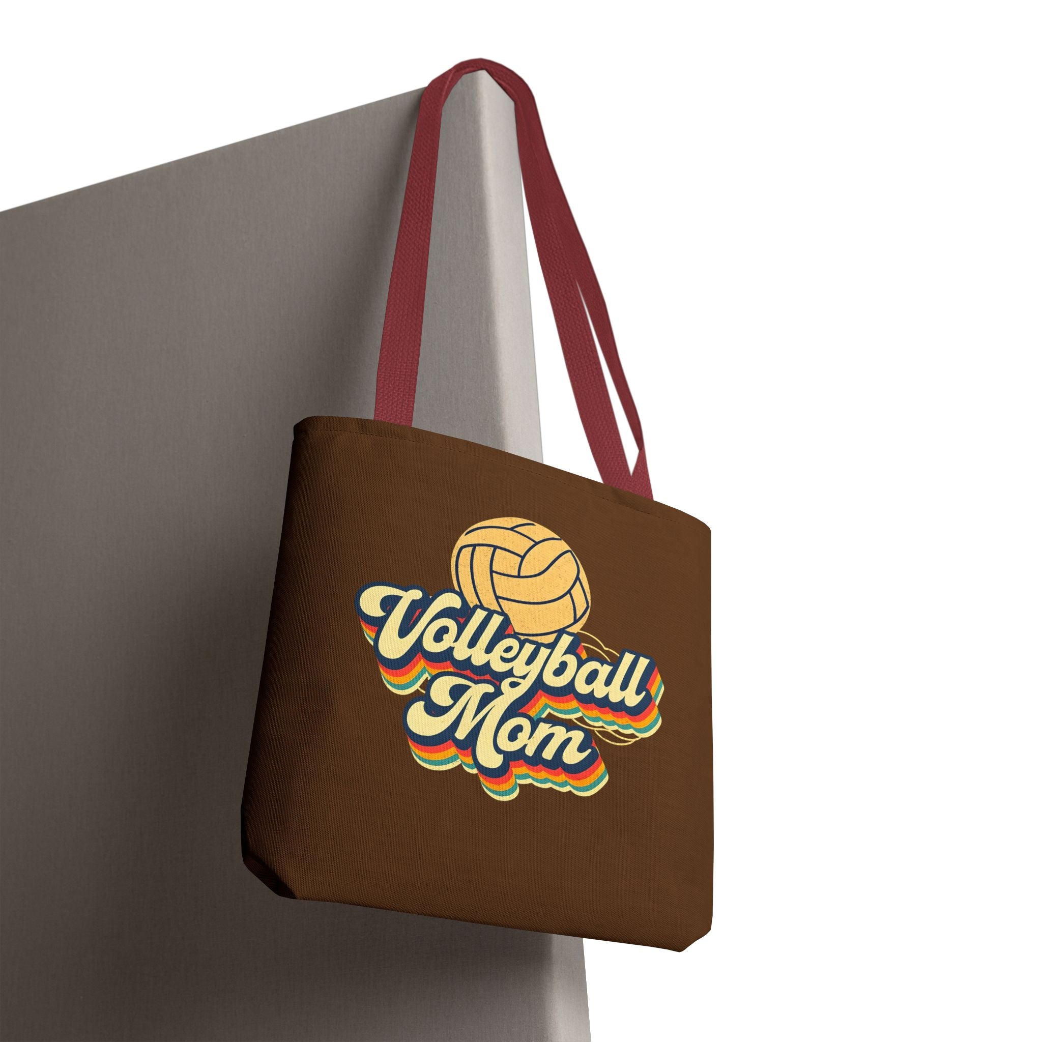 Volleyball Mom Tote Bag - Sports Mom Gift for Volleyball Matches and Games