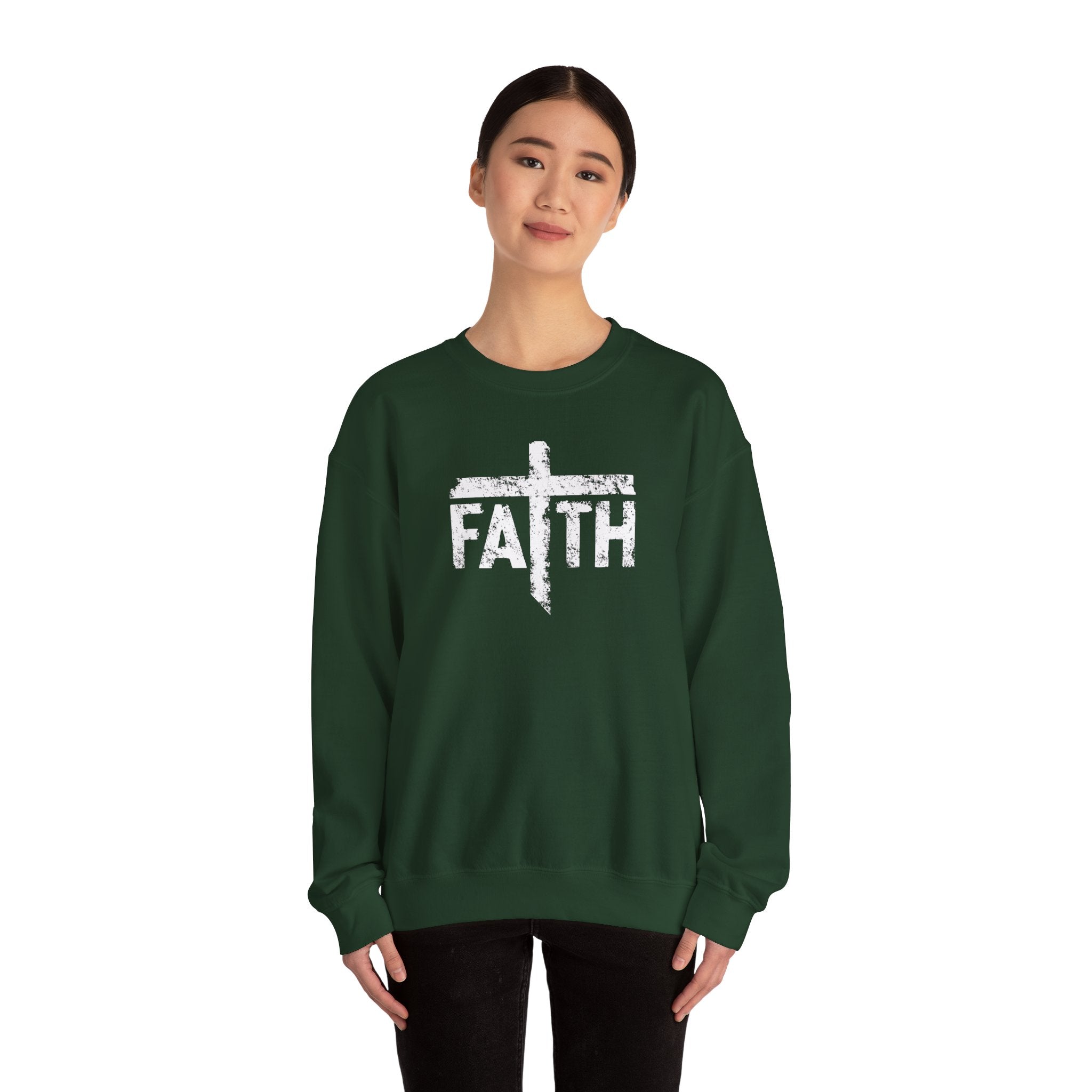 Faith-Inspired Unisex Crewneck Sweatshirt - Cozy Faithful Apparel, Gifts for Believers, Religious Sweatshirt, Christian Comfort Wear, [...]