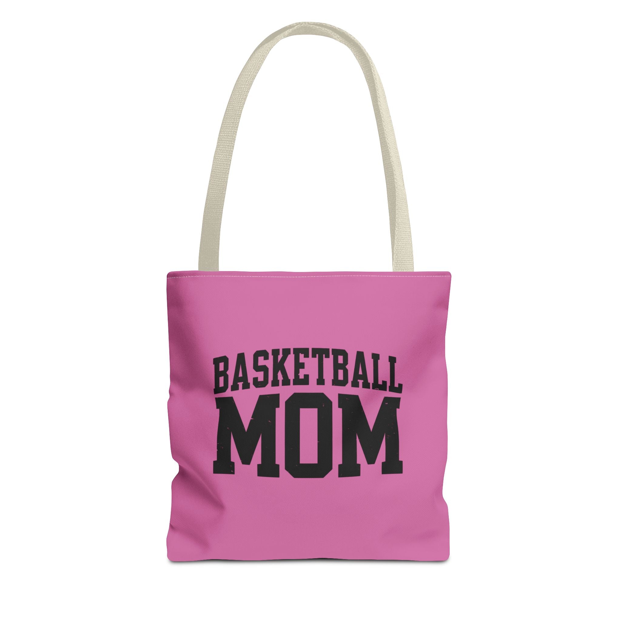 Basketball Mom Tote Bag - Stylish Pink Bag for Sports Enthusiasts