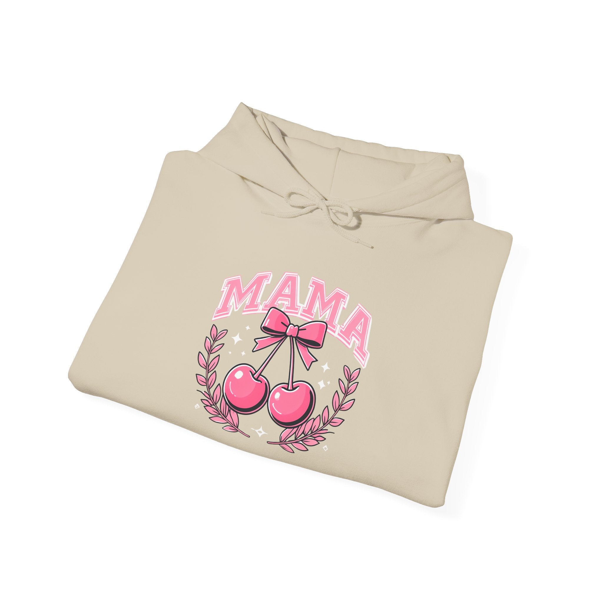 Mama Cherries Hoodie - Cozy Sweatshirt for Moms, Mother's Day Gift, Cute Family Wear, Comfortable Casual Outfit