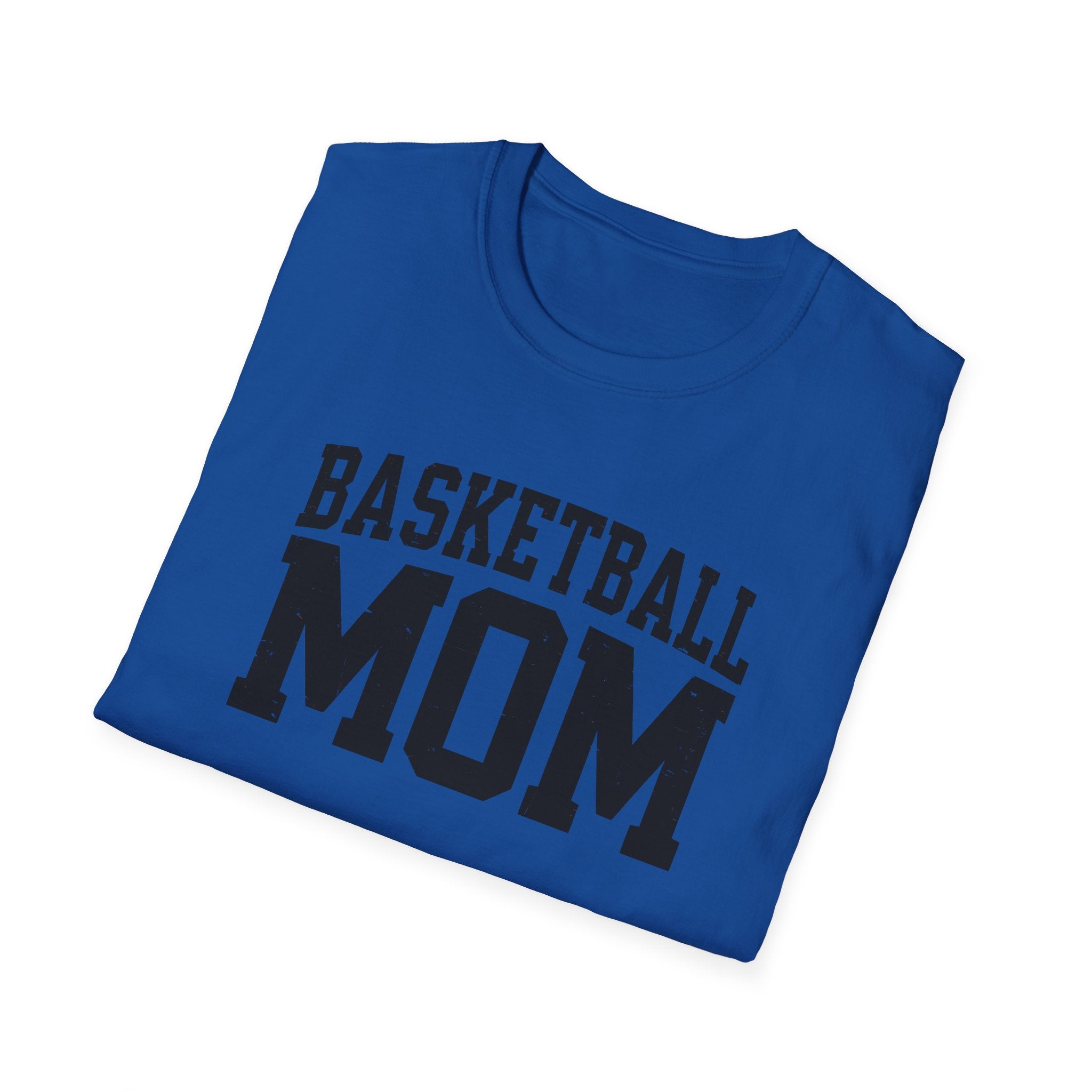 Basketball Mom Unisex Softstyle T-Shirt - Perfect Gift for Sports Enthusiasts