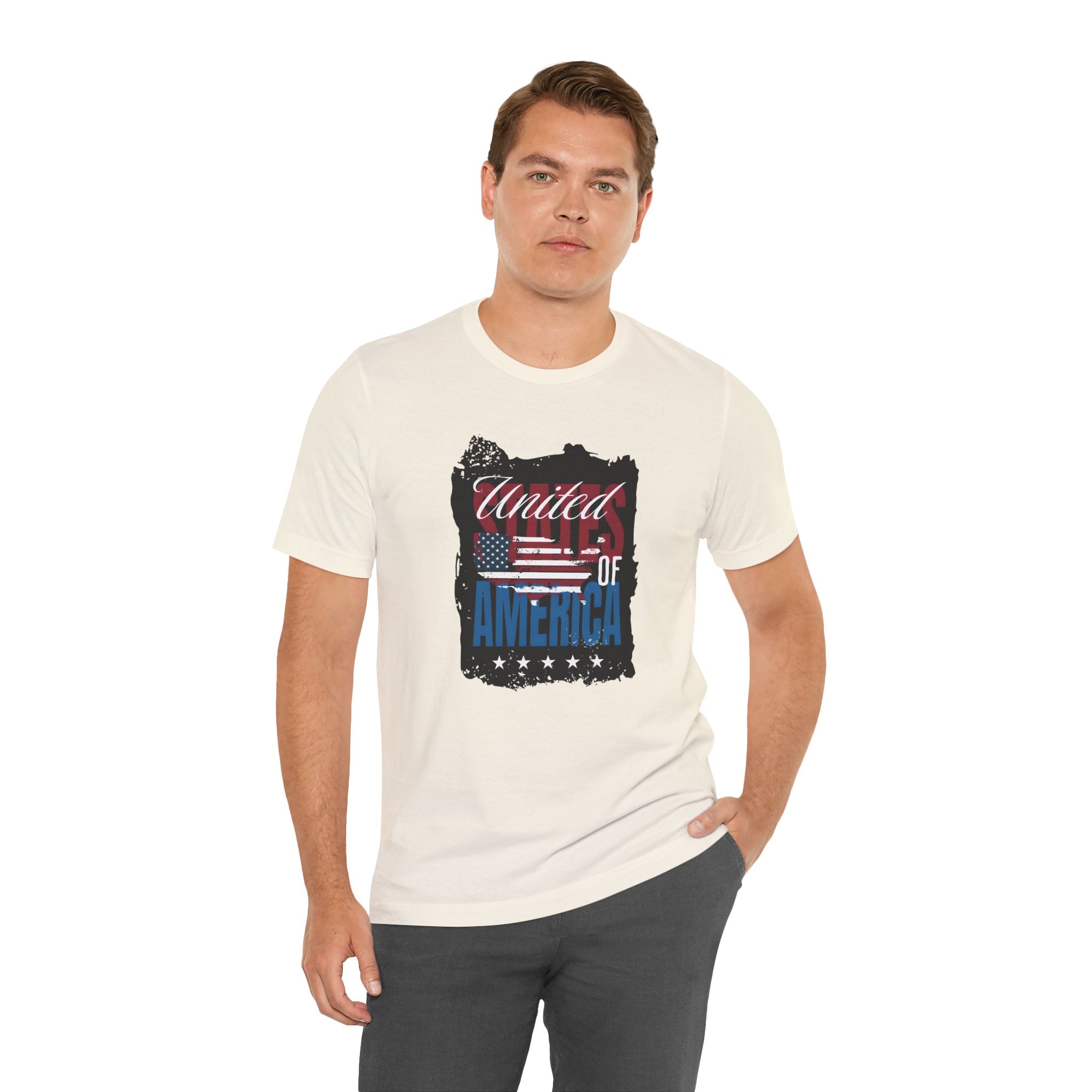 United of America Flag T-Shirt — Patriotic USA Graphic Tee