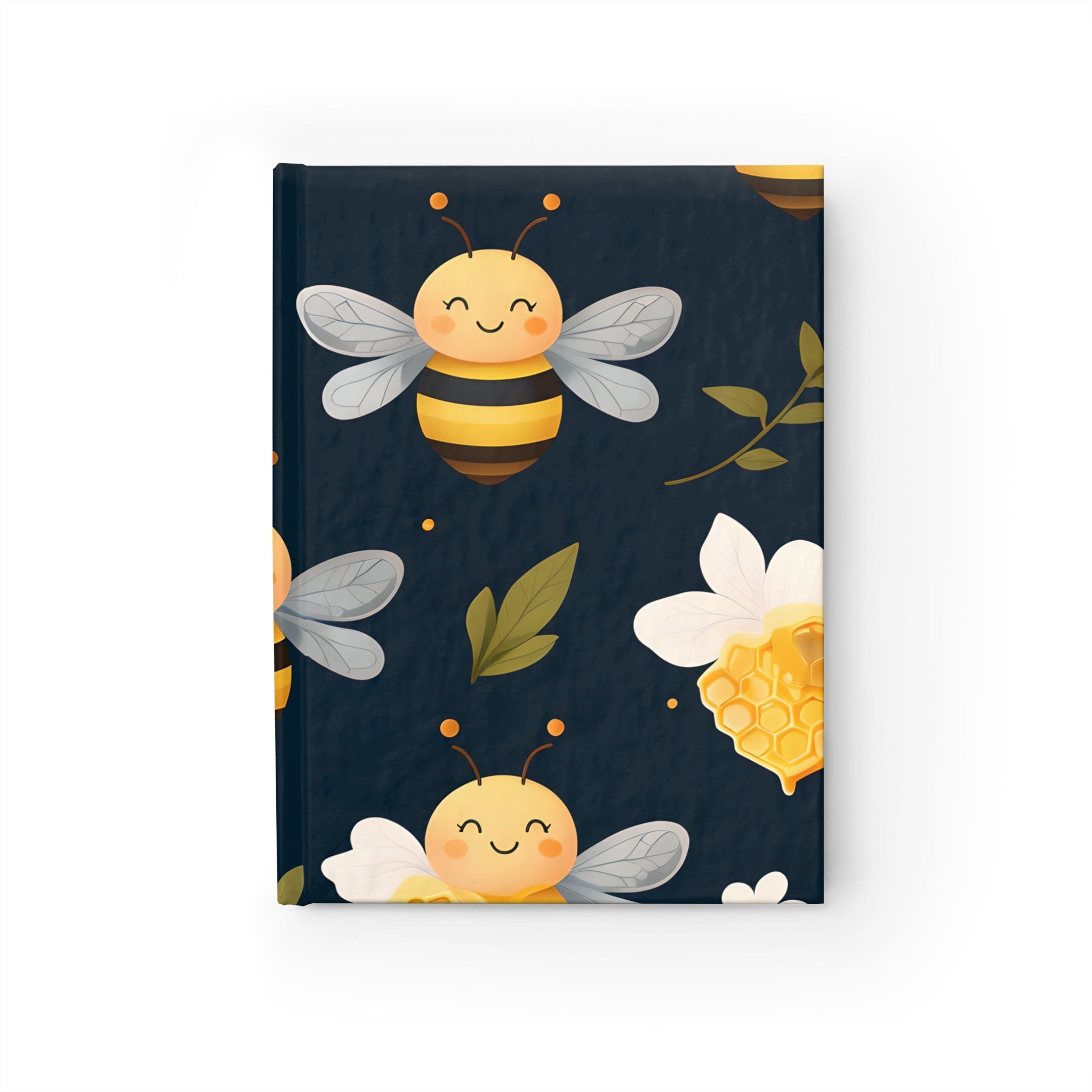Cute Bee-Themed Journal, Perfect for Nature Lovers, Gift for Kids and Adults, Writing Diary, Bee Decor