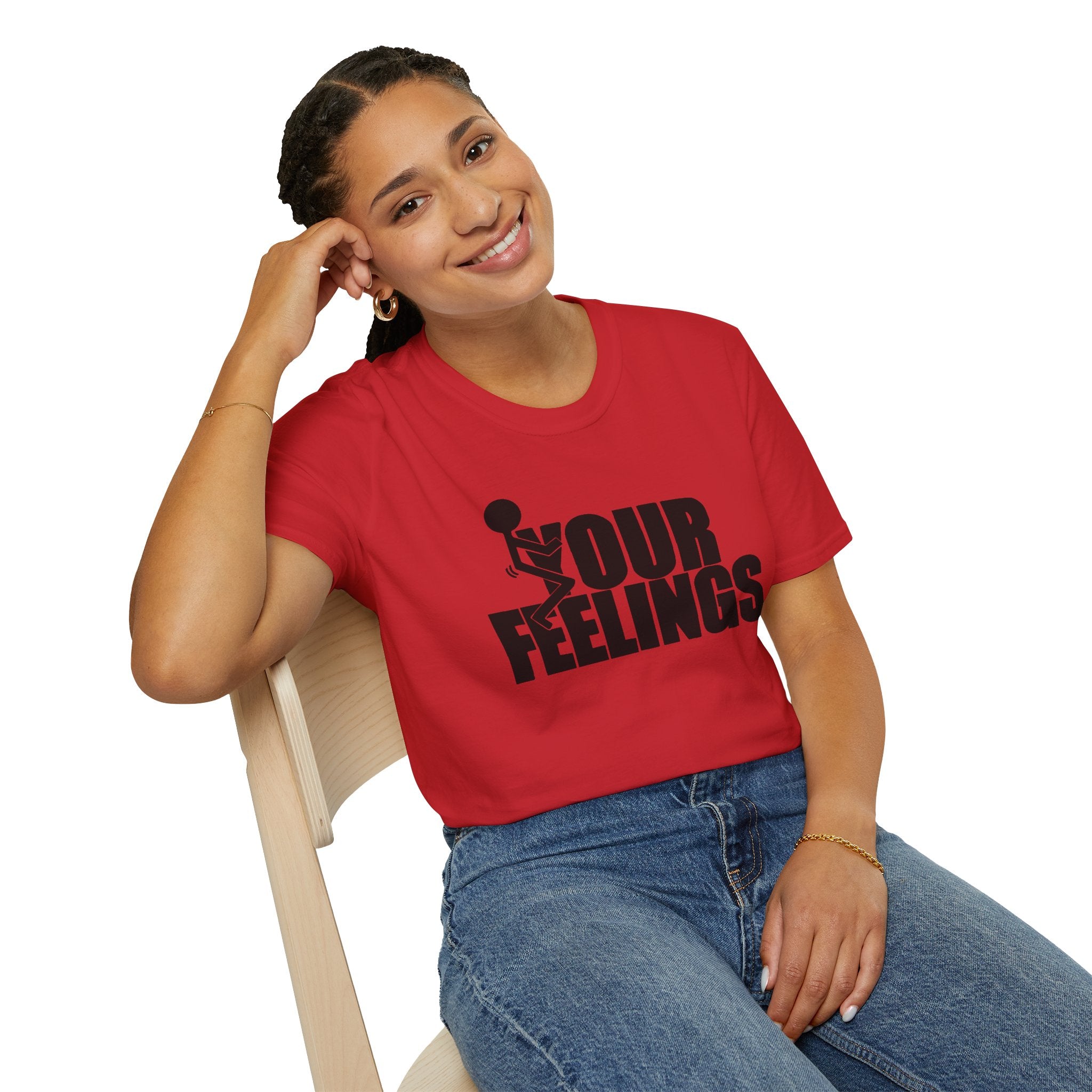 Emotional Expressive Tee - Unisex Softstyle T-Shirt, Our Feelings Shirt, Casual Wear, Gift for Friends, Mood Shirt, Everyday Humor