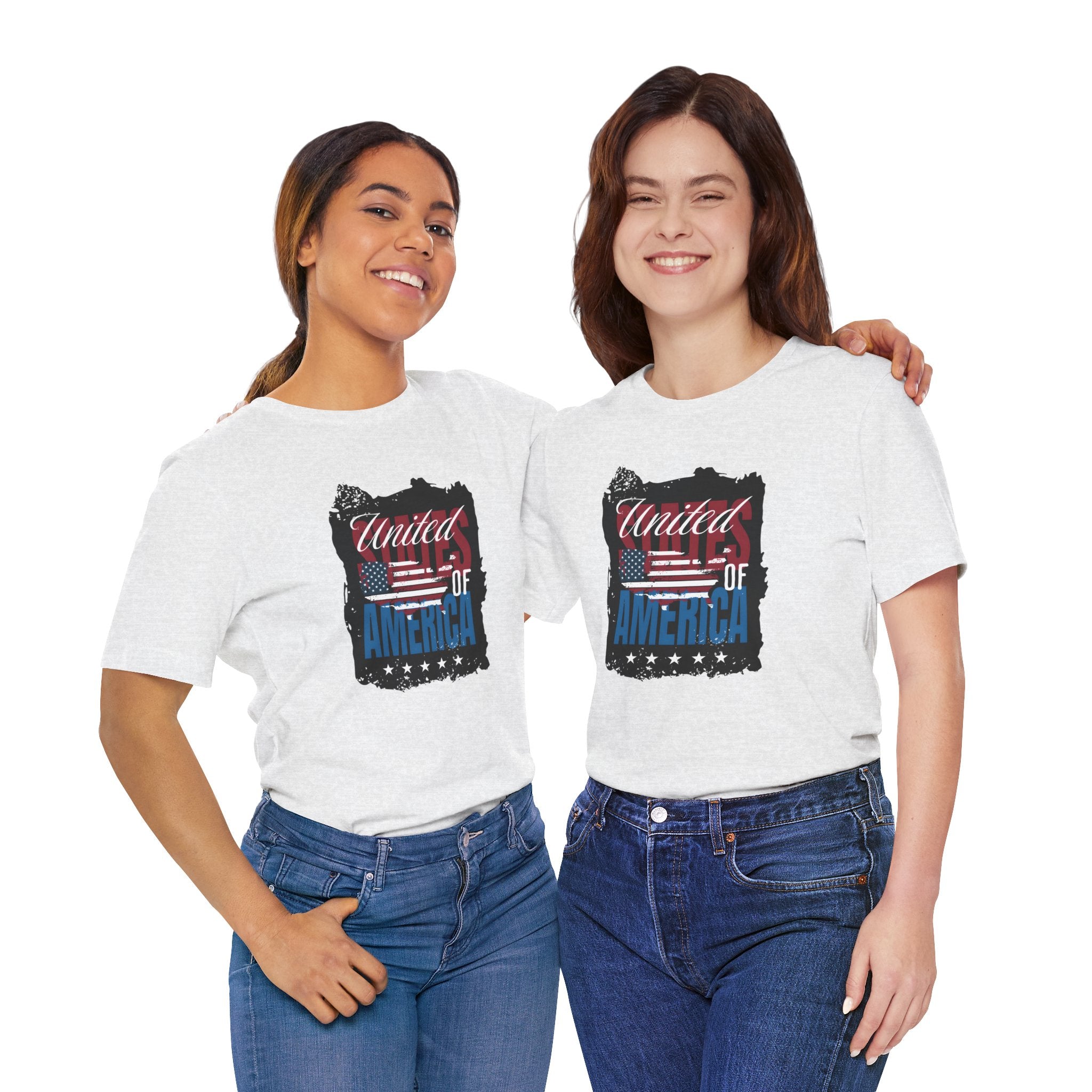 United of America Flag T-Shirt — Patriotic USA Graphic Tee