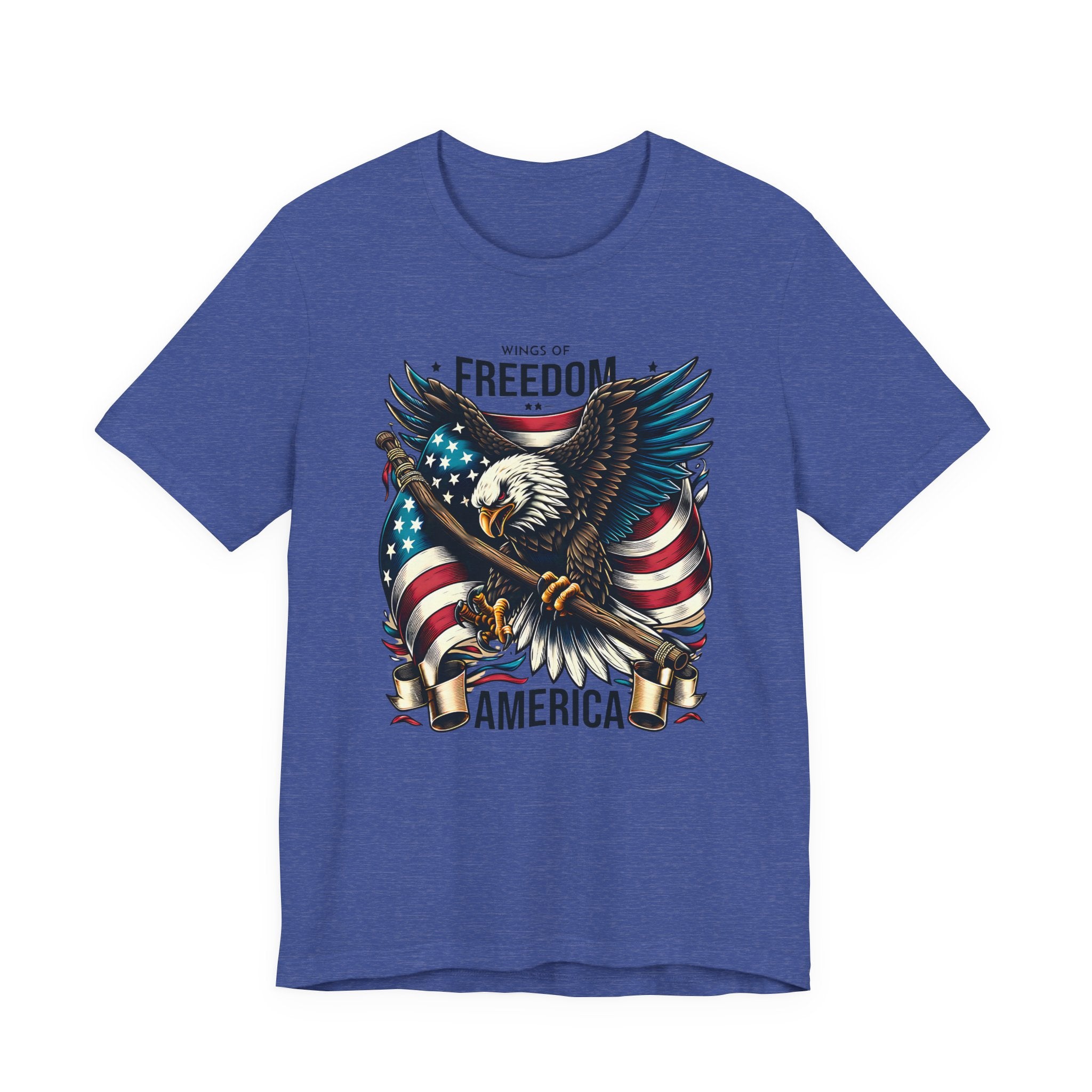 Patriotic Eagle T-Shirt – Freedom America Graphic Tee