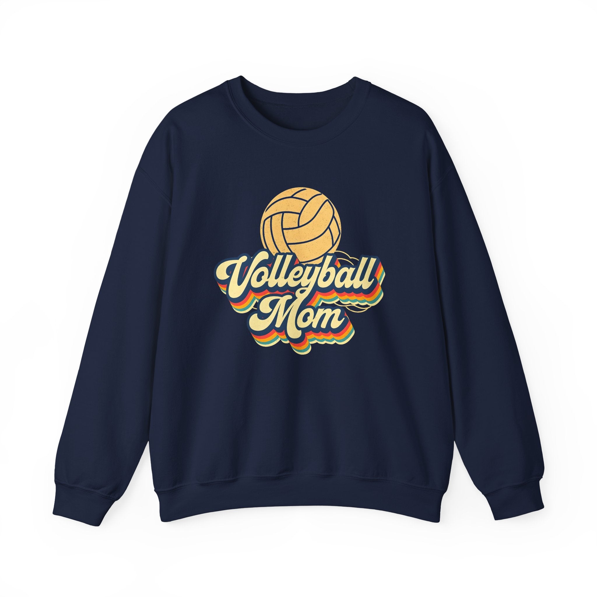 Volleyball Mom Sweatshirt - Cozy Crewneck for Sports Lovers, Gift for Volleyball Moms, Comfortable Athletic Apparel, Perfect for Game [...]