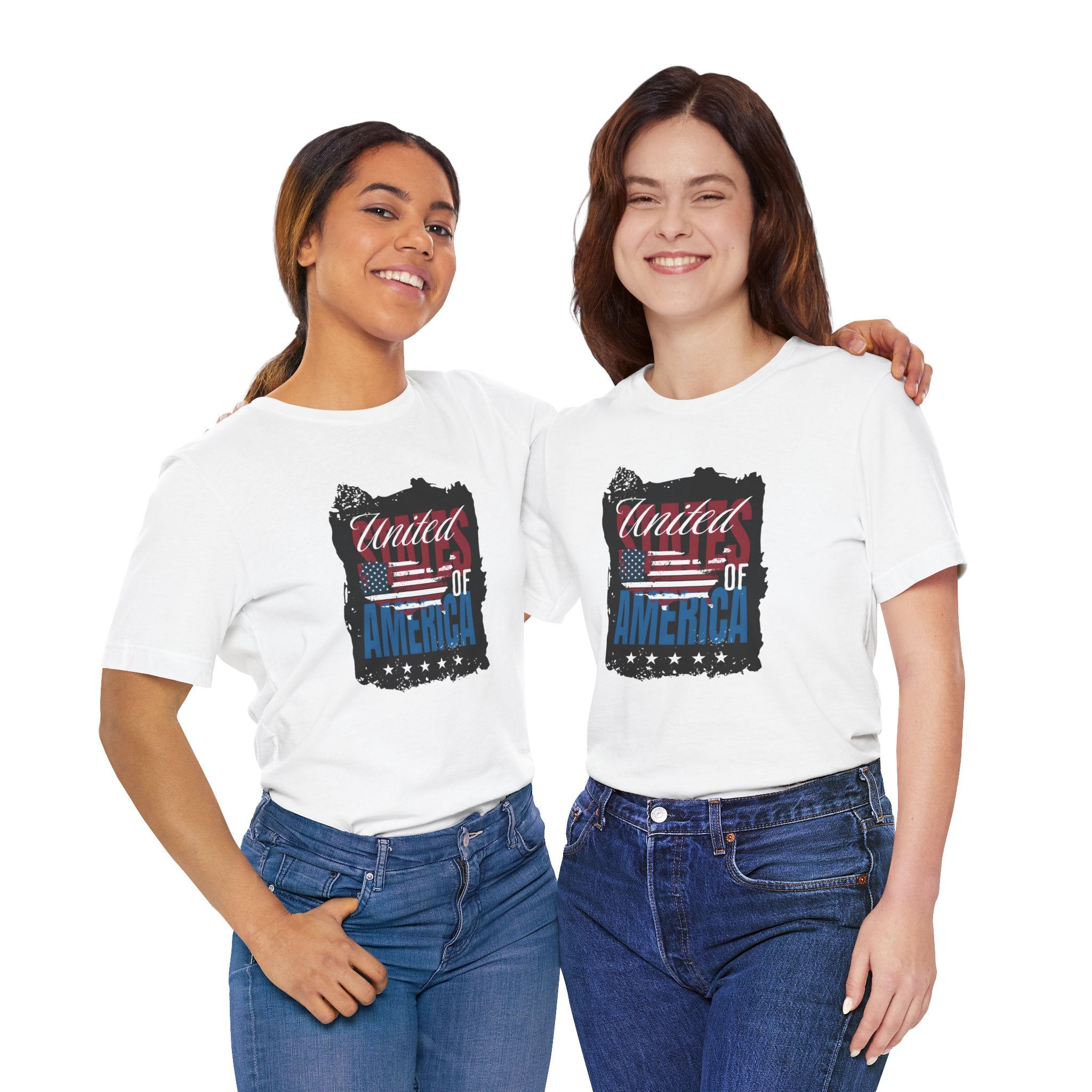 United of America Flag T-Shirt — Patriotic USA Graphic Tee