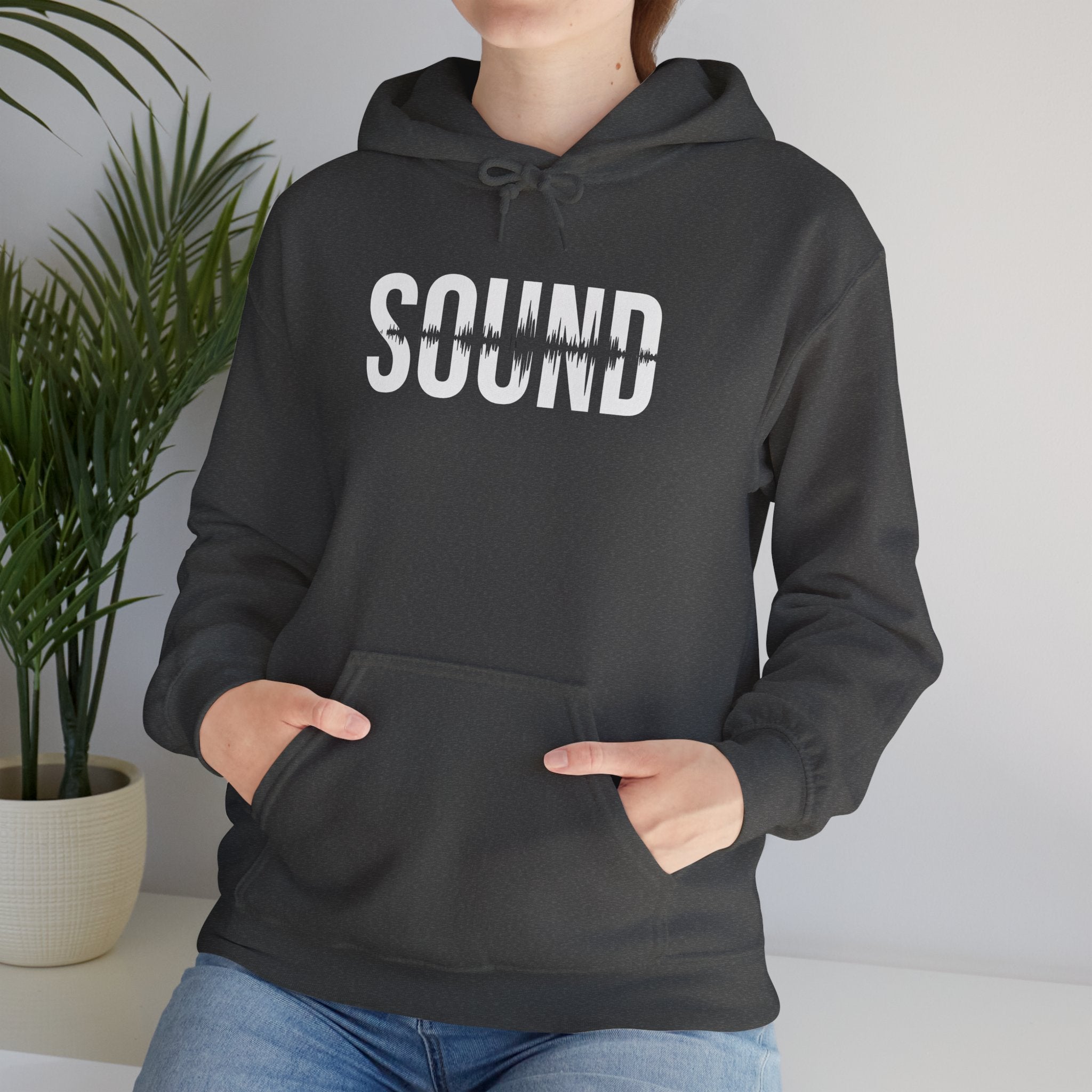 Sound Hoodie for Music Lovers - Cozy Unisex Heavy Blend Sweatshirt