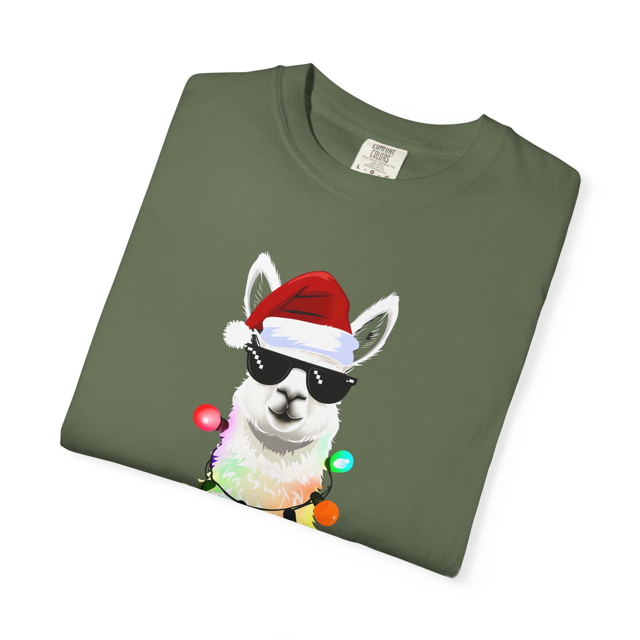 Cool Christmas Llama T-Shirt