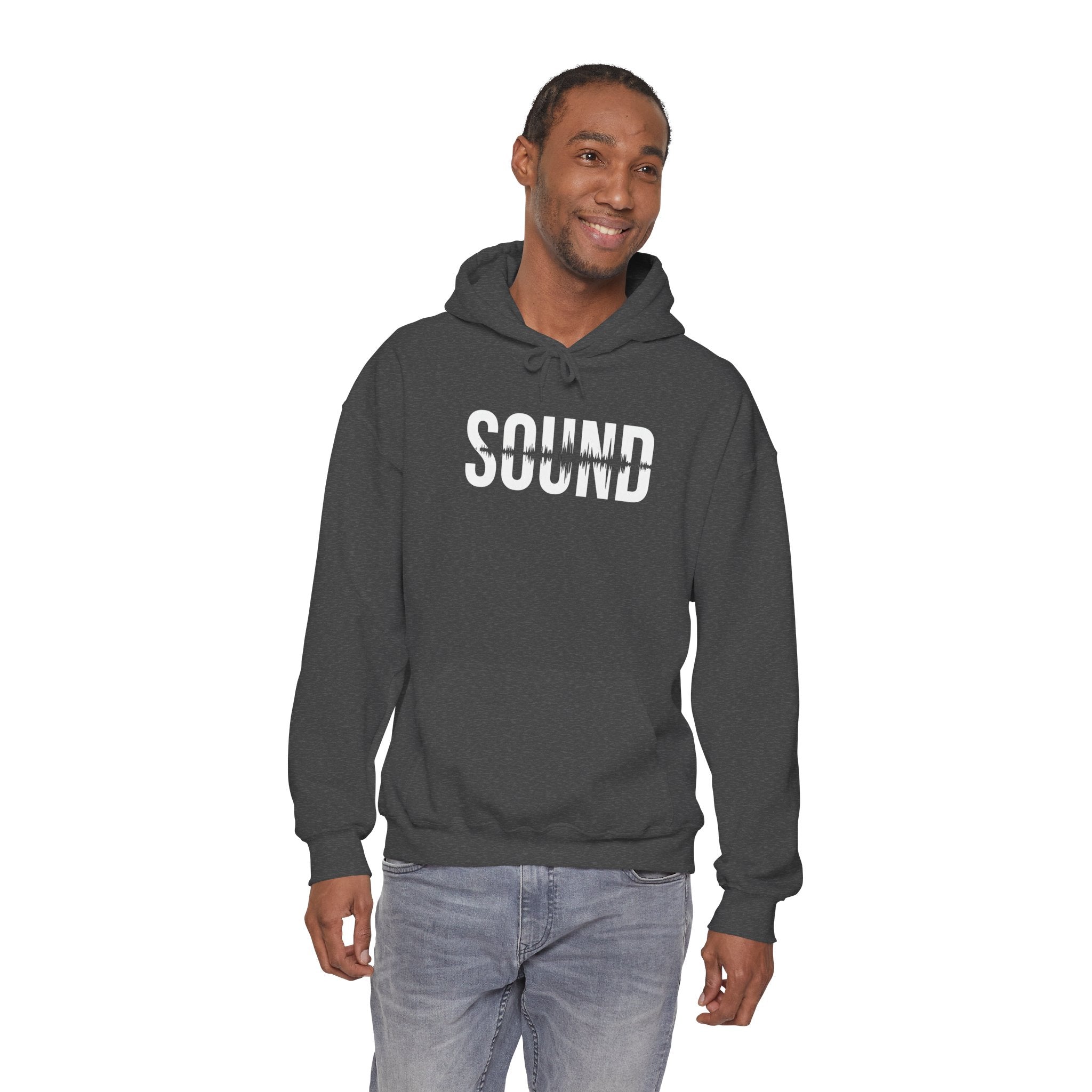 Sound Hoodie for Music Lovers - Cozy Unisex Heavy Blend Sweatshirt