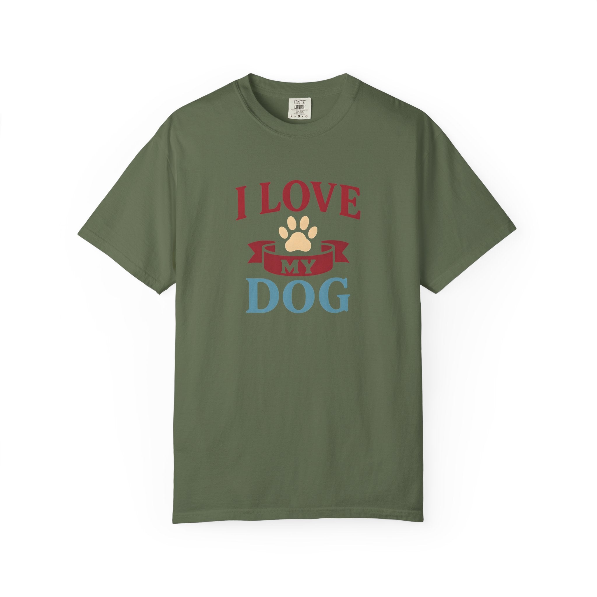 Dog Lover Unisex T-Shirt - I Love My Dog, Cute Pet Apparel, Gift for Dog Owners, Animal Lover Tee, Casual Everyday Style