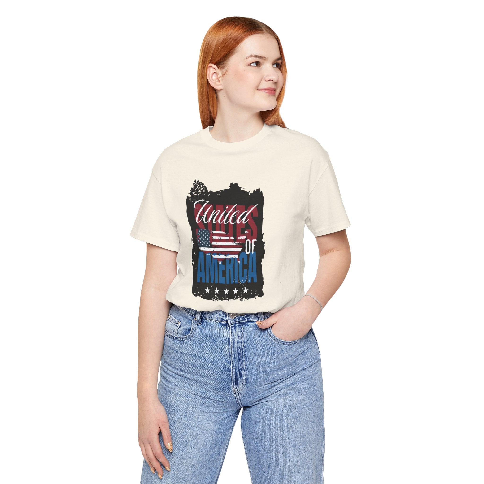 United of America Flag T-Shirt — Patriotic USA Graphic Tee