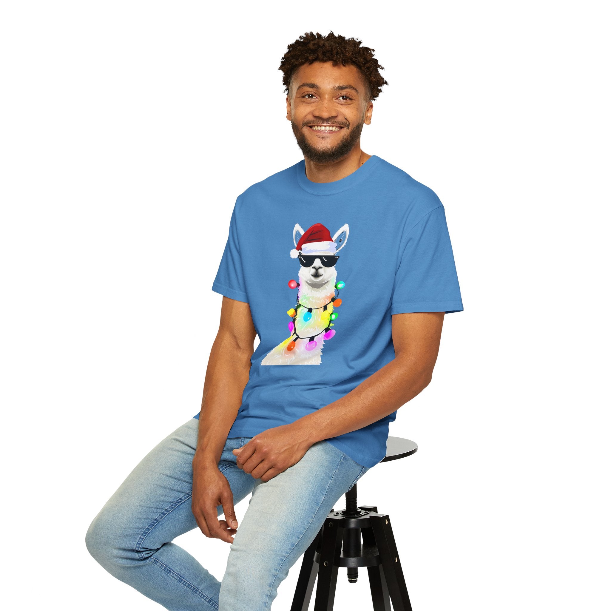 Cool Christmas Llama T-Shirt