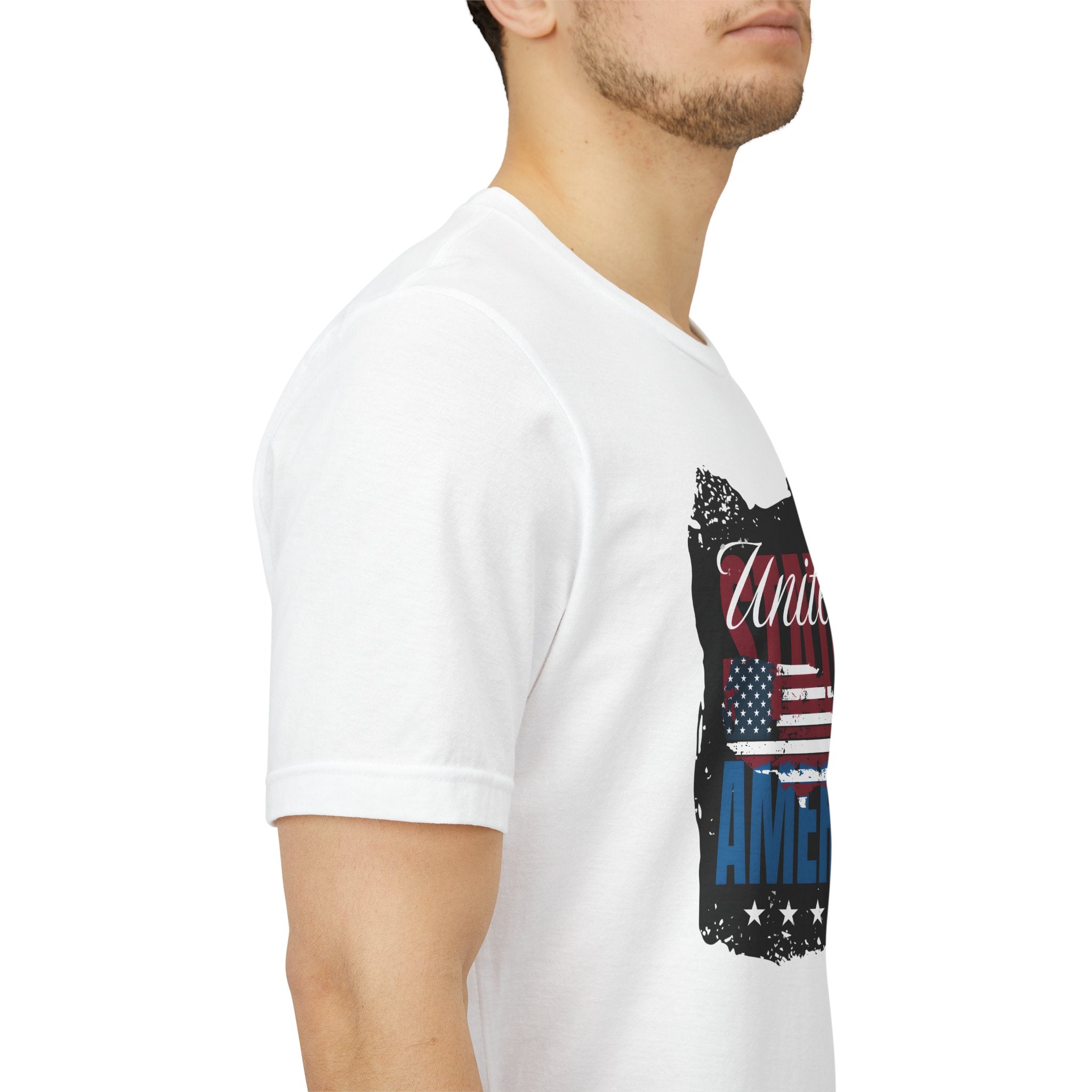 United of America Flag T-Shirt — Patriotic USA Graphic Tee
