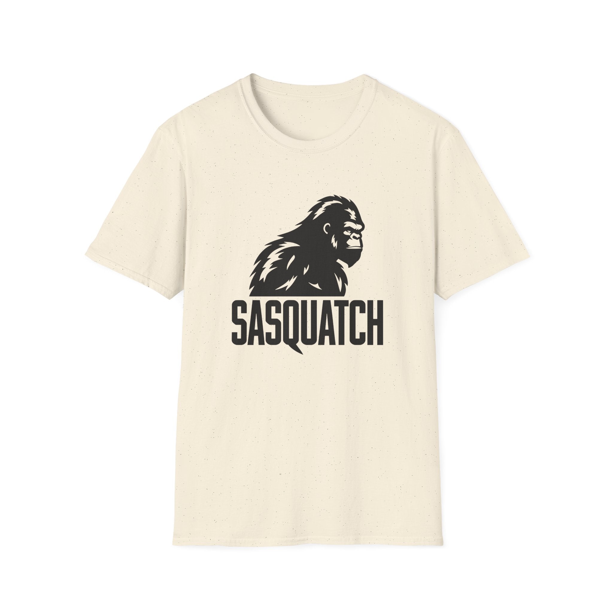 Sasquatch Graphic T-Shirt — Bigfoot Logo Tee for Outdoors & Cryptid Fans