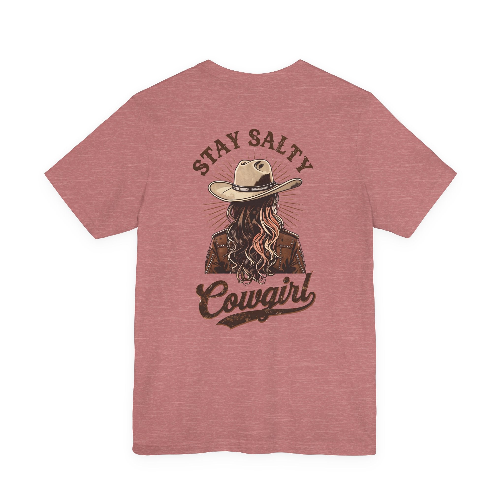 Stay Salty Cowgirl T-Shirt — Western Cowgirl Graphic Tee