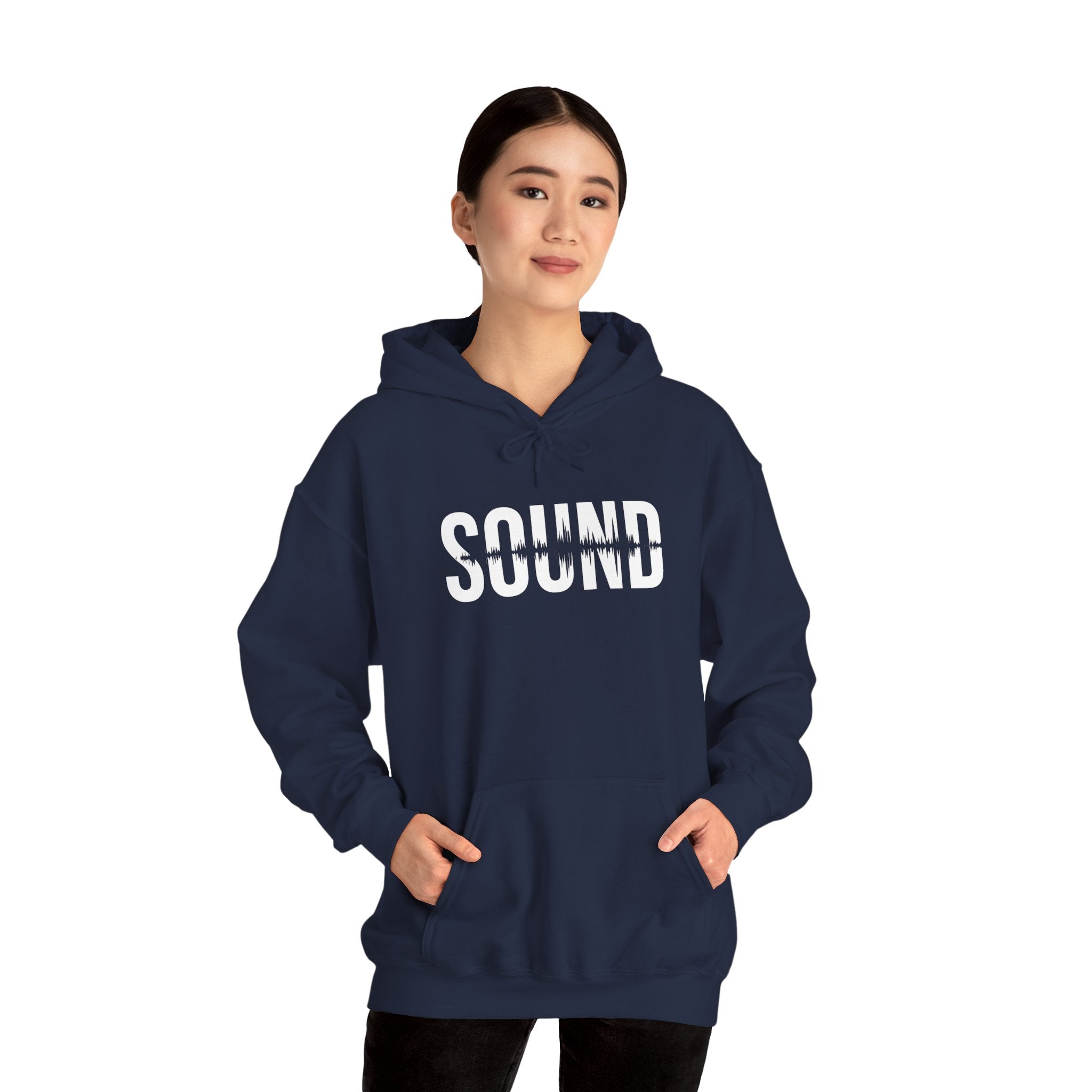 Sound Hoodie for Music Lovers - Cozy Unisex Heavy Blend Sweatshirt