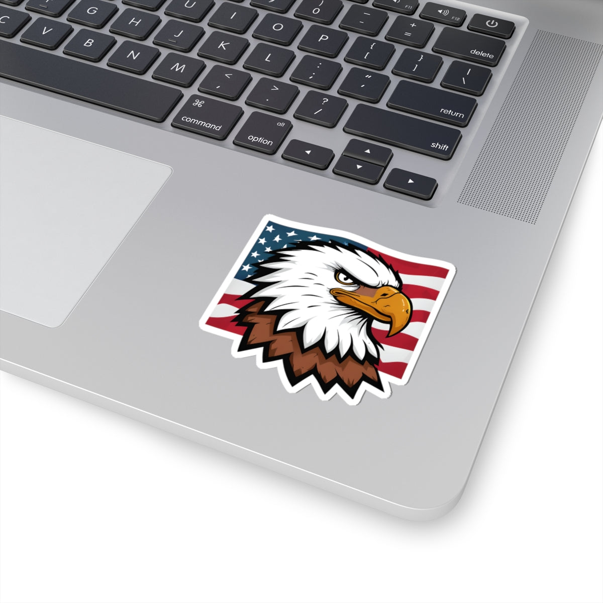 Patriotic Eagle Kiss-Cut Stickers - USA Flag Design for Home & Office Decor