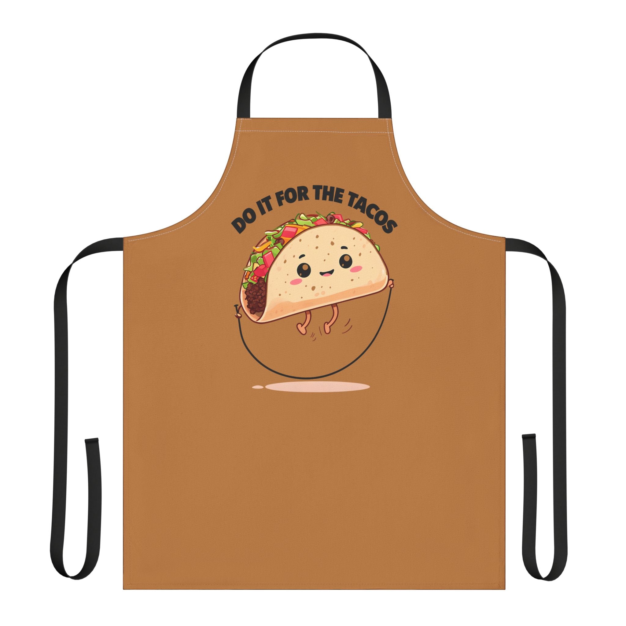 Apron — "Do It For The Tacos" Cute Taco Graphic Cooking Apron