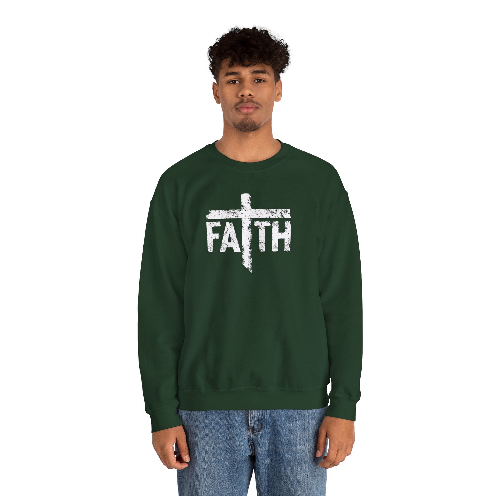 Faith-Inspired Unisex Crewneck Sweatshirt - Cozy Faithful Apparel, Gifts for Believers, Religious Sweatshirt, Christian Comfort Wear, [...]