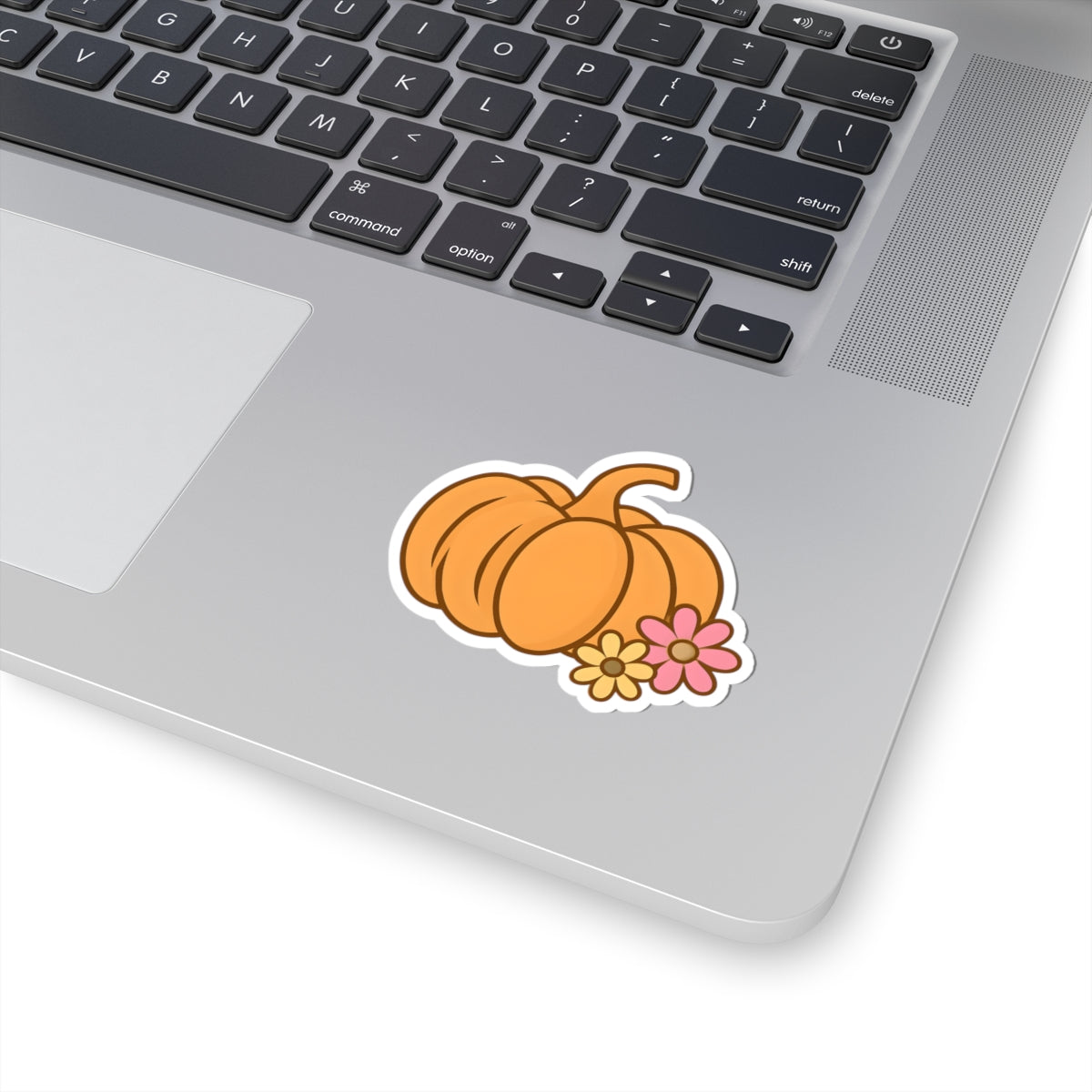 Autumn Pumpkin Kiss-Cut Stickers, Fall Decor, Cute Pumpkin Stickers for Laptops, Water Bottles, Seasonal Gifts, Halloween Decor