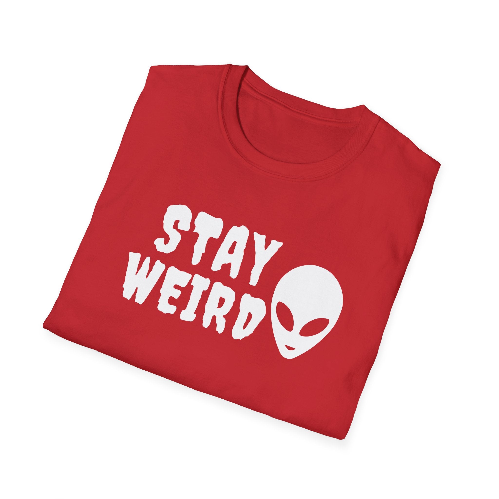 Stay Weird Unisex Softstyle T-Shirt