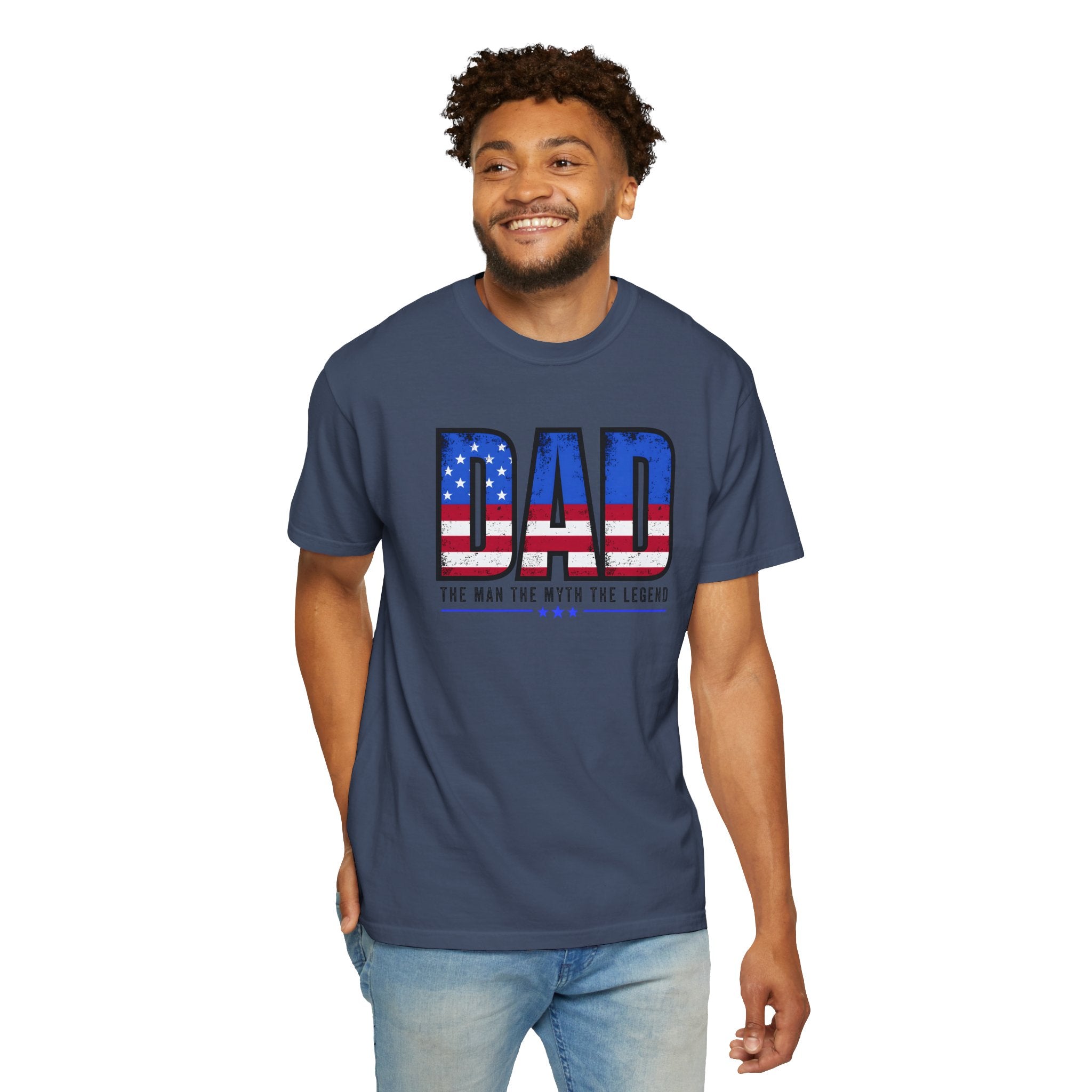 Unisex Garment-Dyed T-shirt Dad the man