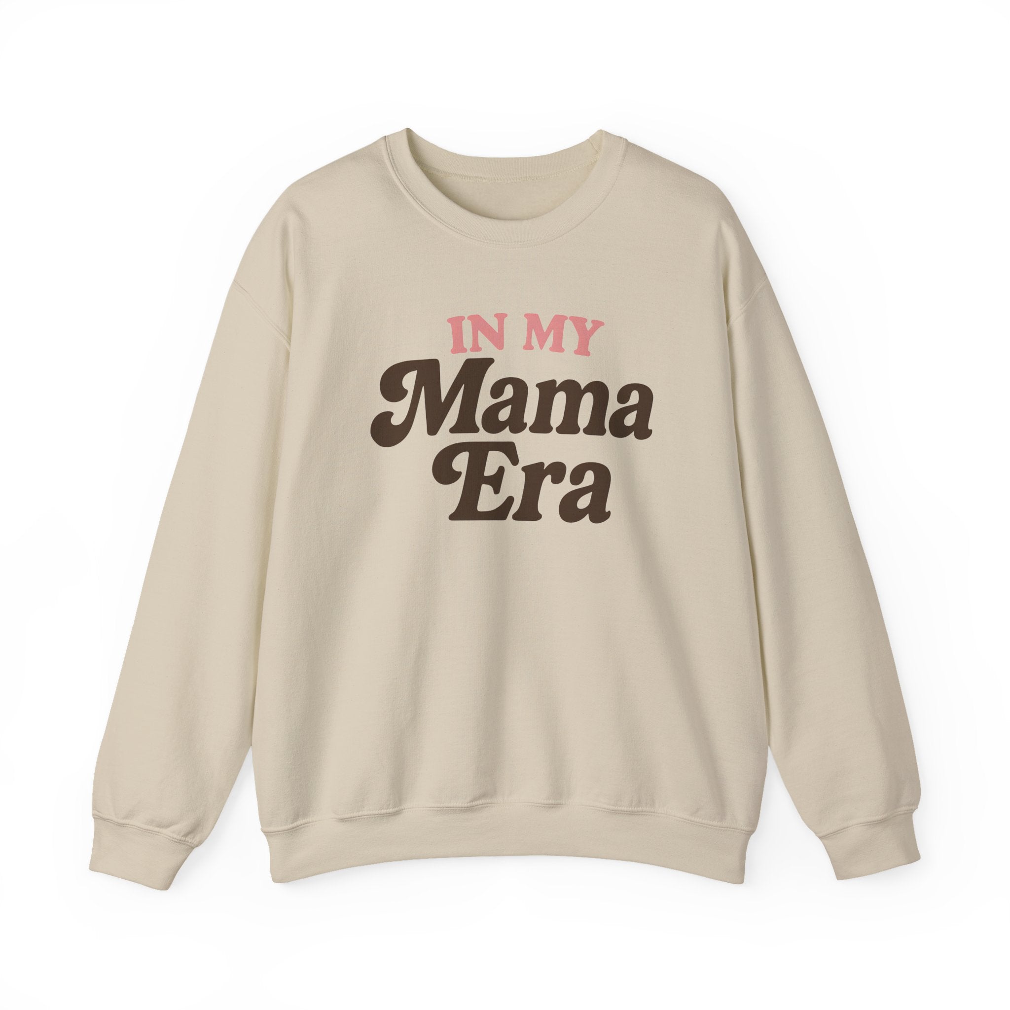 Mama Era Sweatshirt, Unisex Crewneck Sweater, Gift for Moms, Cozy Fashion for Mothers, Birthday Present for Mama, Casual Lounge Wear
