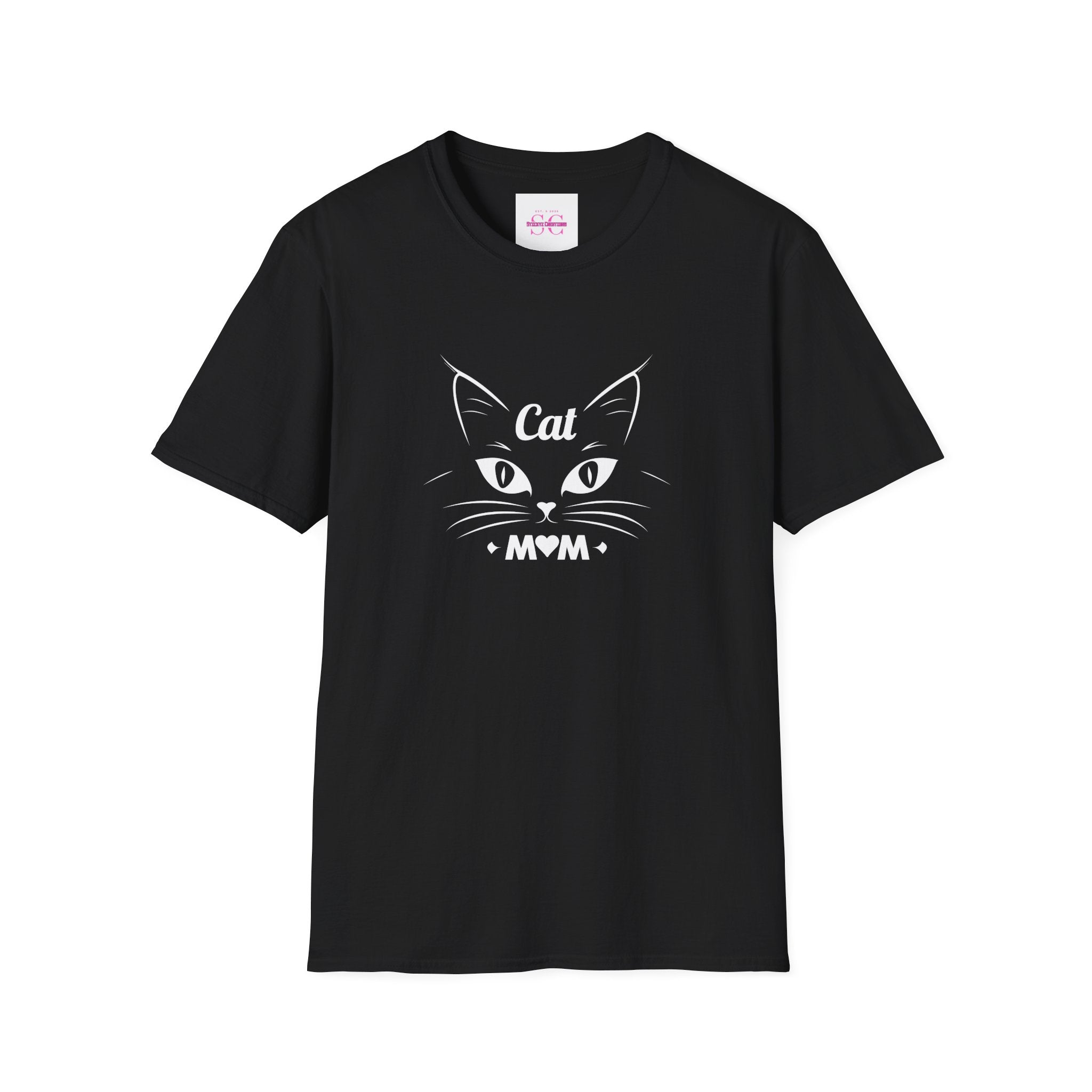 Cat Mom T-Shirt, Cute Cat Lover Tee, Purr-fect Gift for Cat Owners, Animal Lover Apparel, Pet Mom Shirt