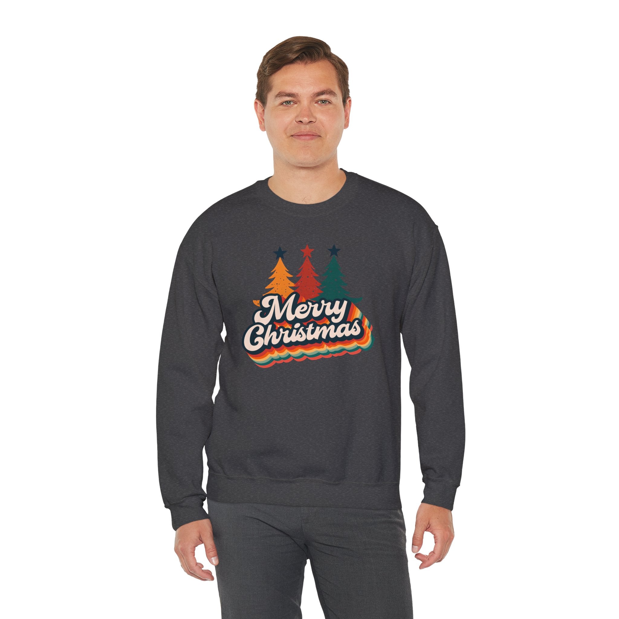 Merry Christmas Sweatshirt - Unisex Heavy Blend Crewneck