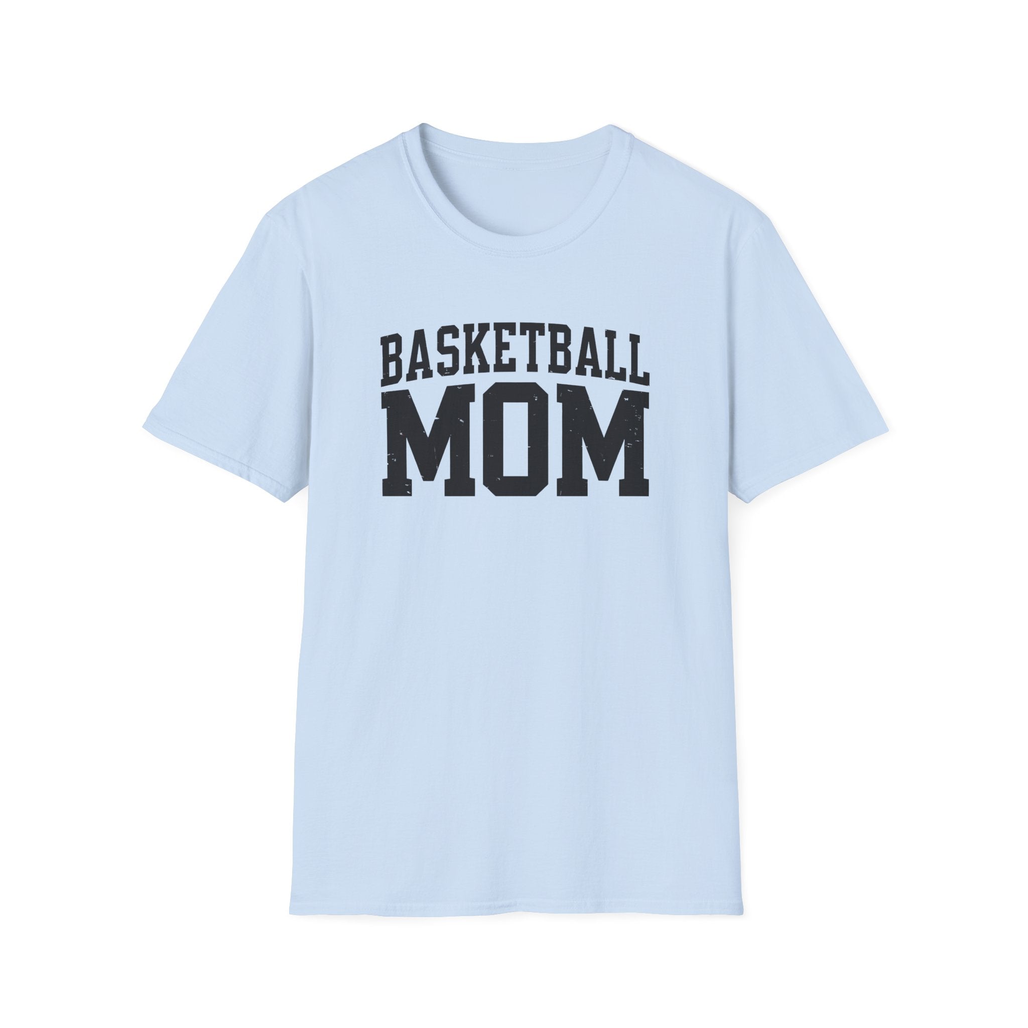 Basketball Mom Unisex Softstyle T-Shirt - Perfect Gift for Sports Enthusiasts