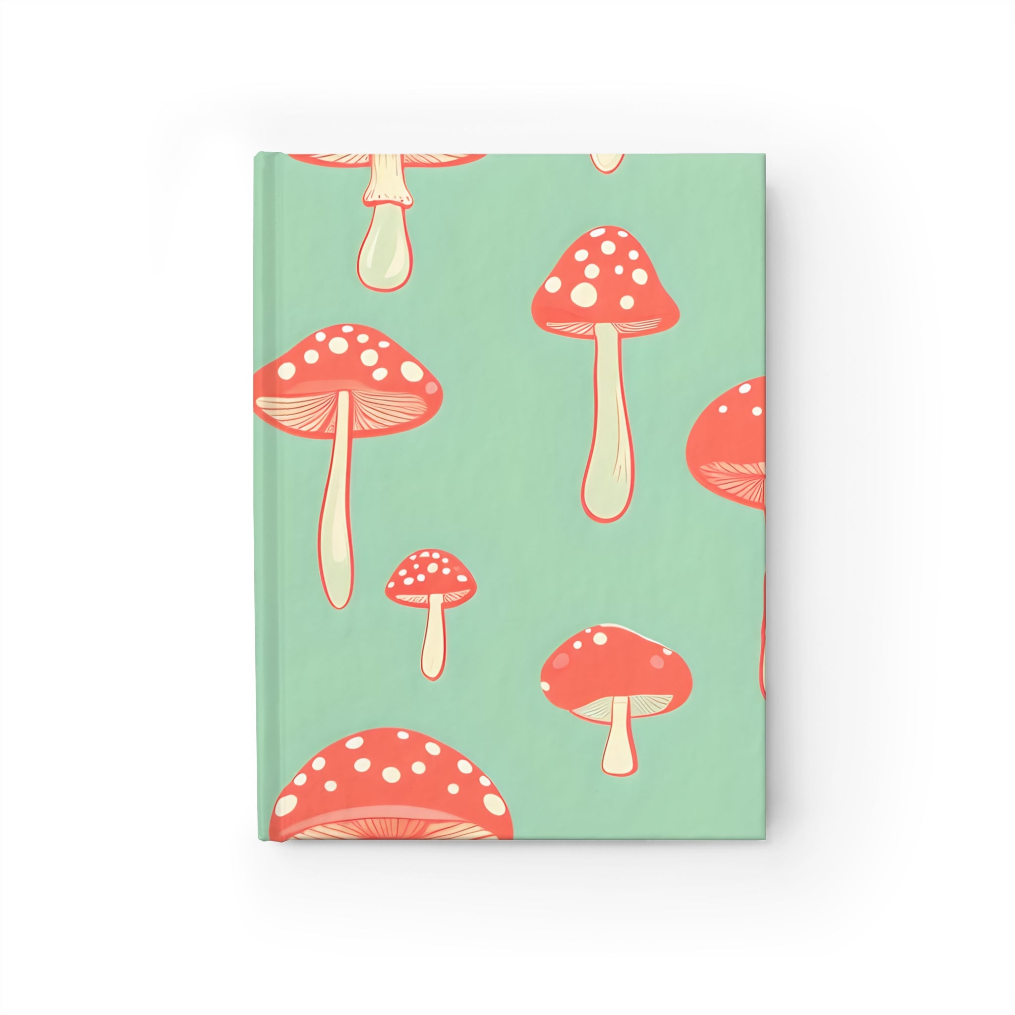Mushroom-Patterned Journal, Perfect for Nature Lovers, Gift for Writers, Eco-Friendly Notebook, Aesthetic Planner, Cute Diary, Back to [...]