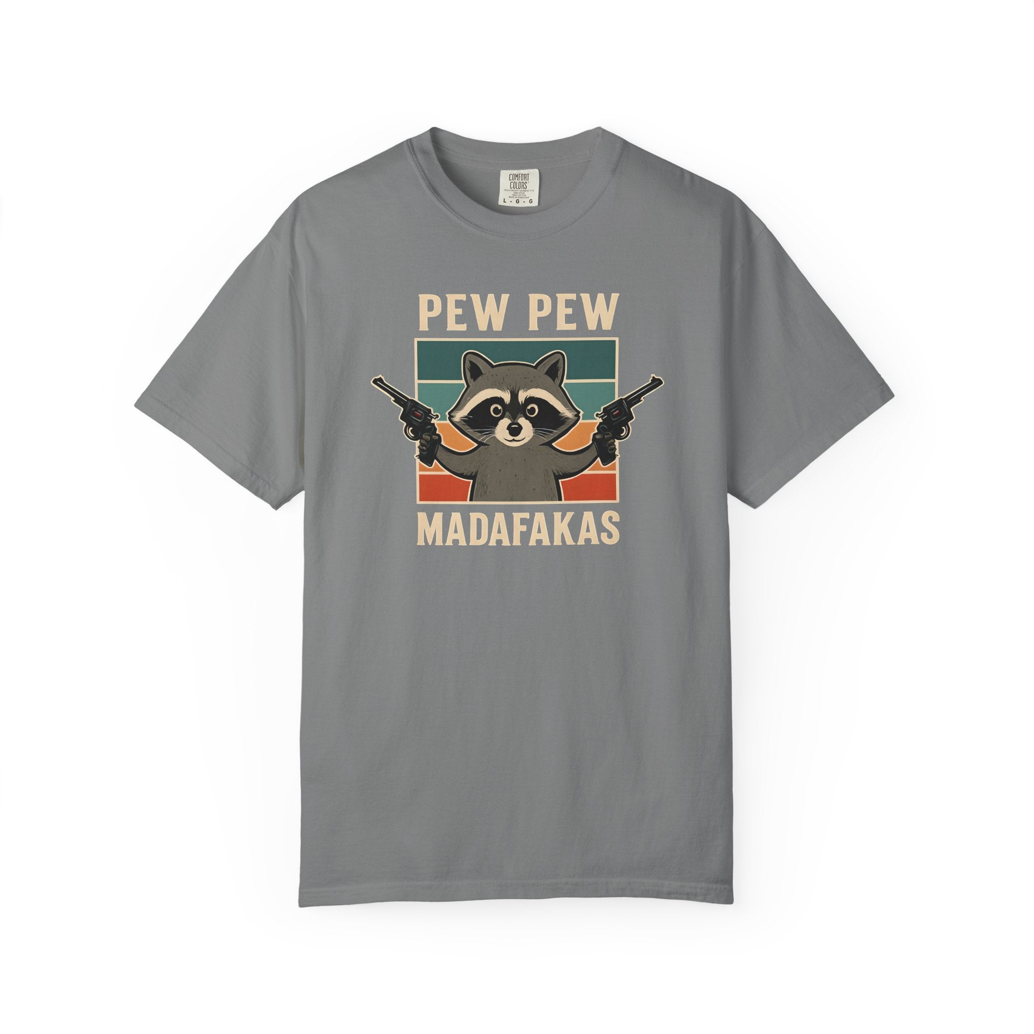 Pew Pew MafaFakas T-Shirt - Fun Unisex Garment-Dyed Tee