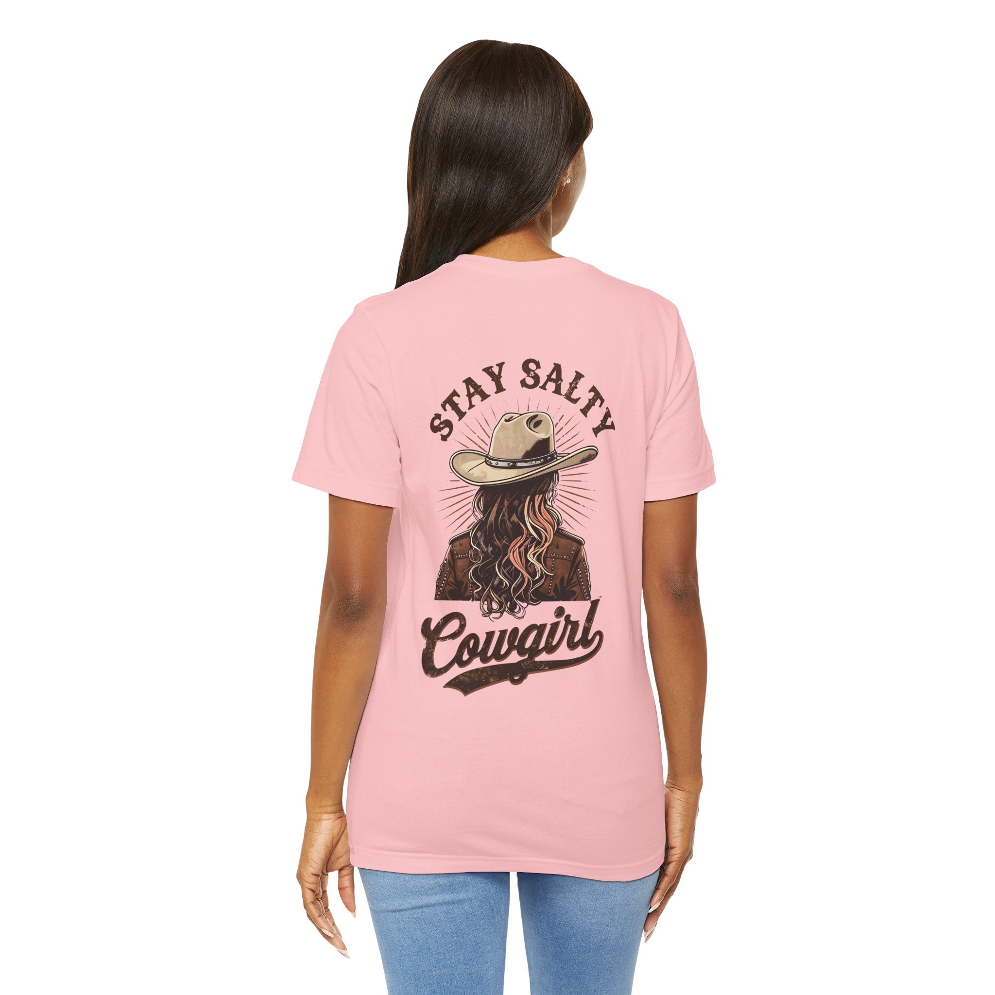 Stay Salty Cowgirl T-Shirt — Western Cowgirl Graphic Tee