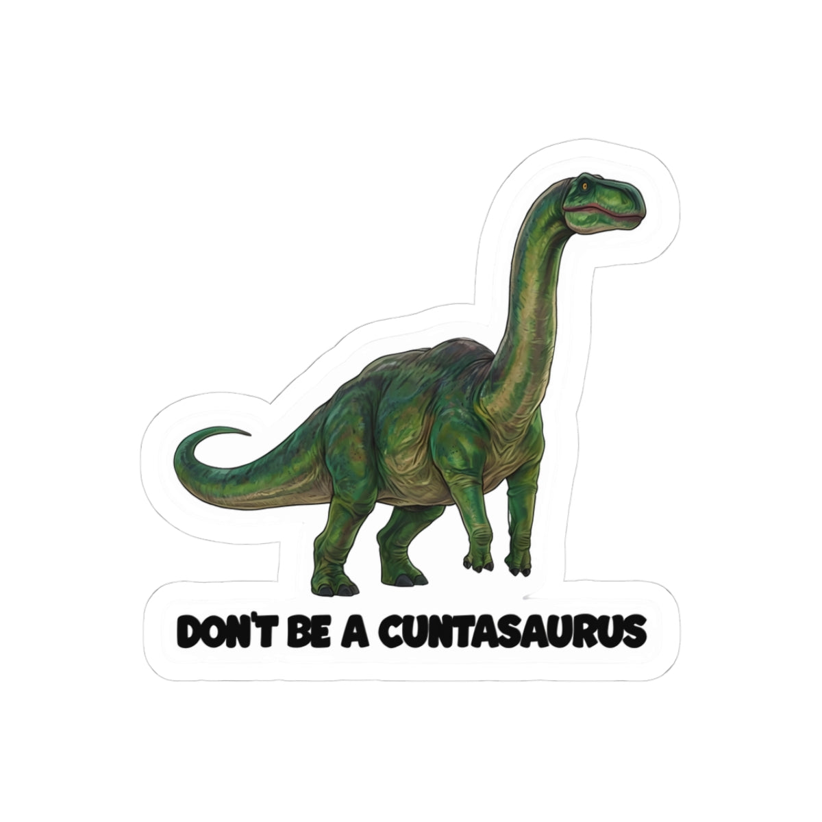 Dinosaur Humor Kiss-Cut Stickers, Fun Laptop Decals, Cute Gift for Dino Lovers, Quirky Room Decor, Funny Sticker Pack
