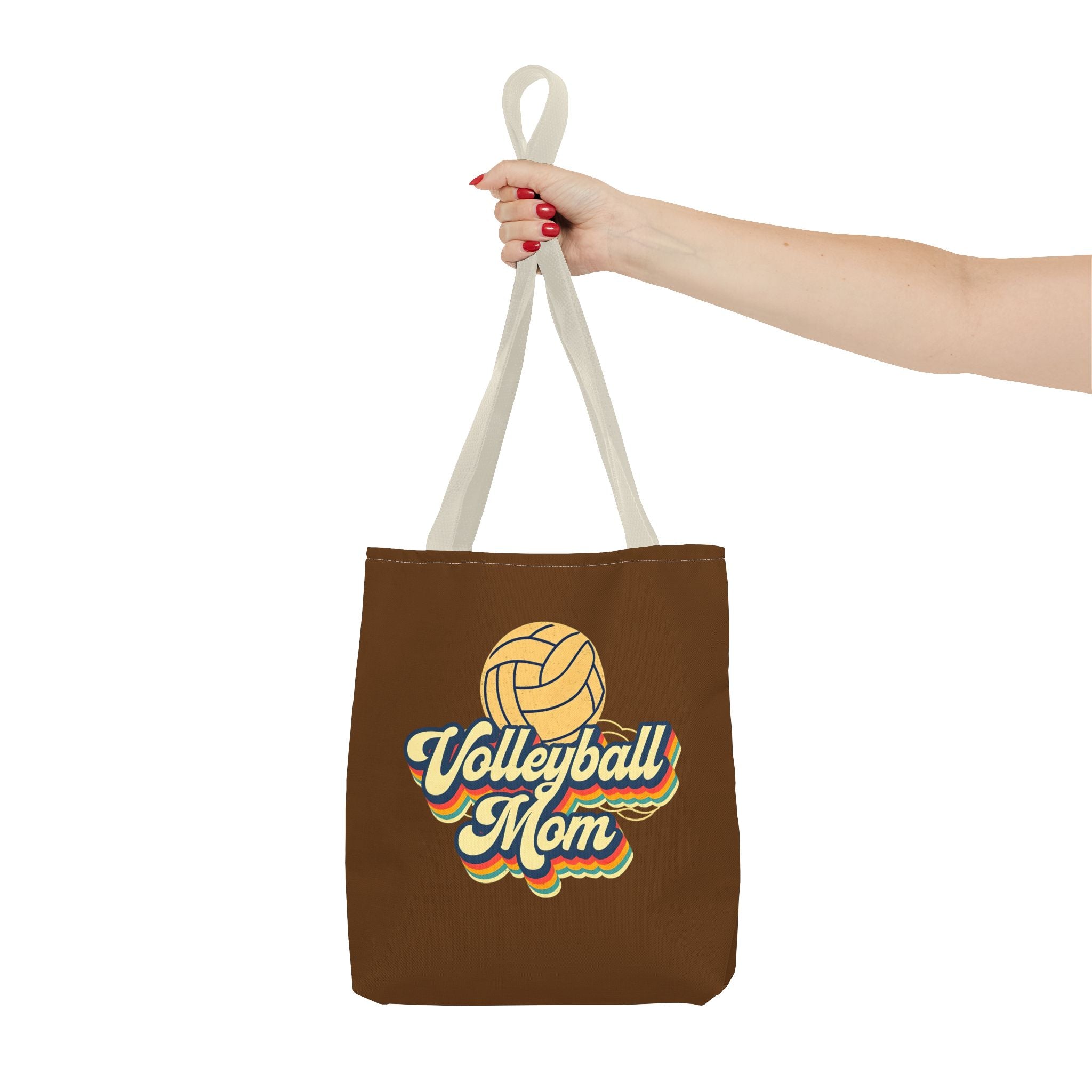 Volleyball Mom Tote Bag - Sports Mom Gift for Volleyball Matches and Games
