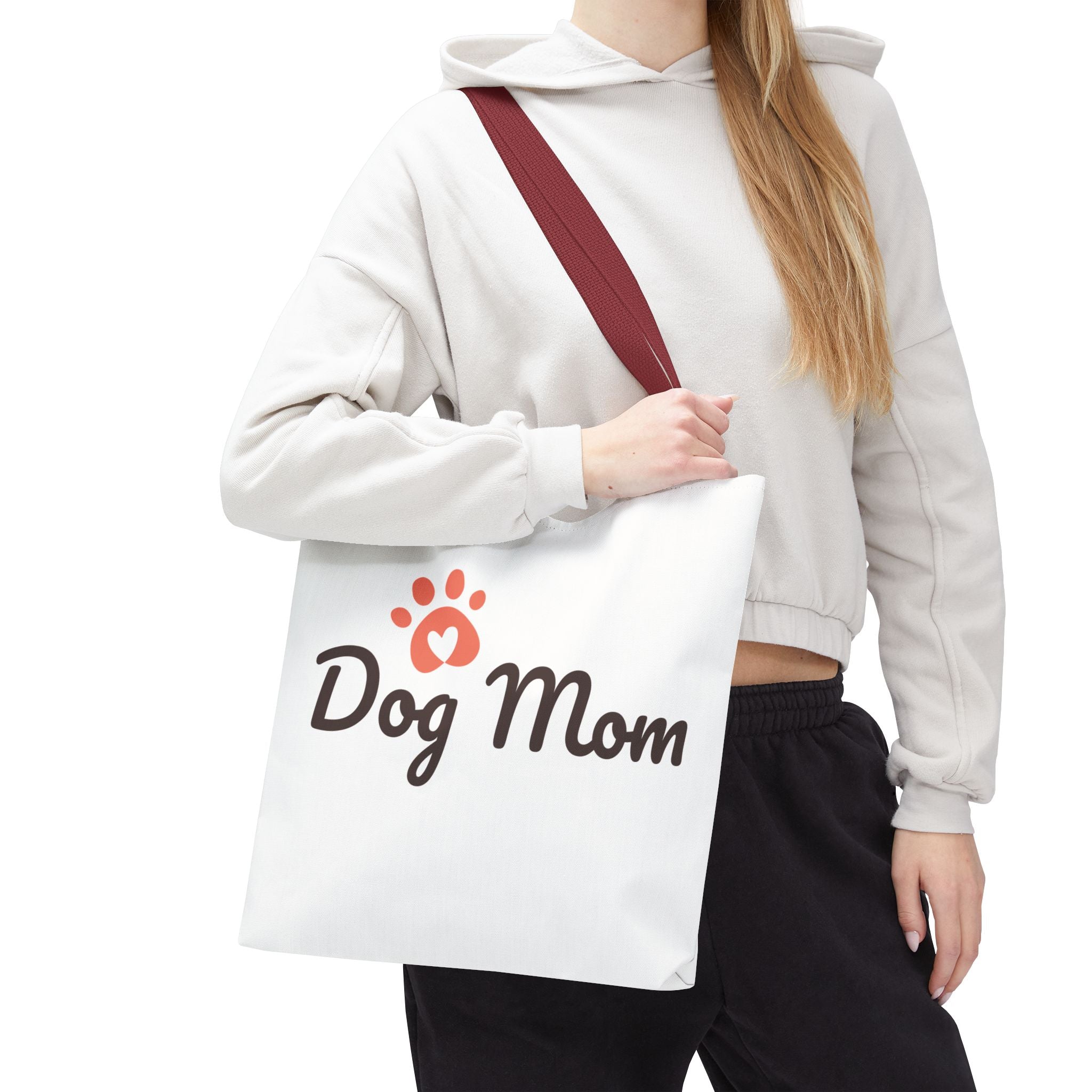 Dog Mom Tote Bag - Perfect for Pet Lovers, Gifts for Pet Moms, Dog Themed Accessories, Everyday Use, Sustainable Fashion