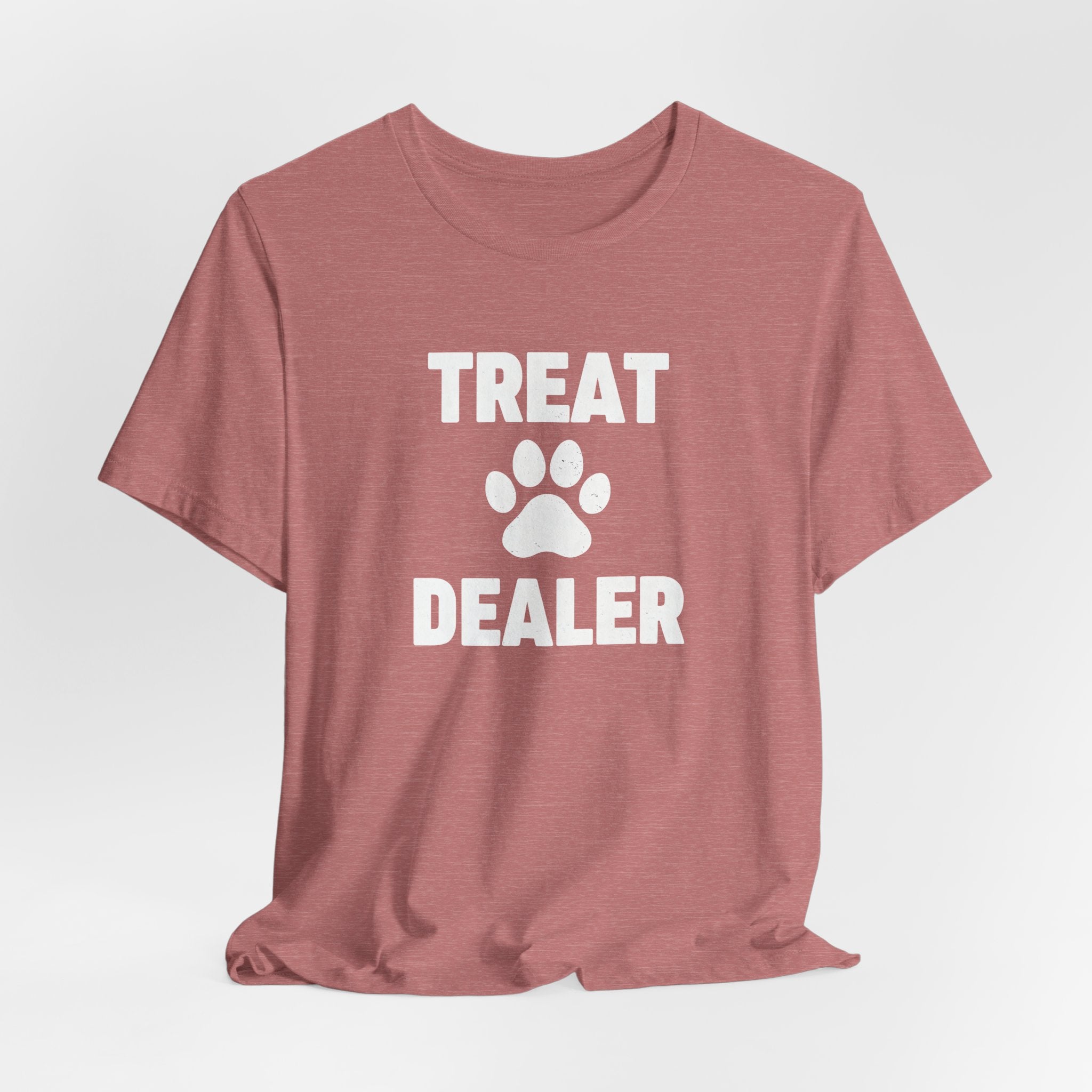 Treat Dealer T-Shirt — Funny Paw Print Tee for Dog Lovers