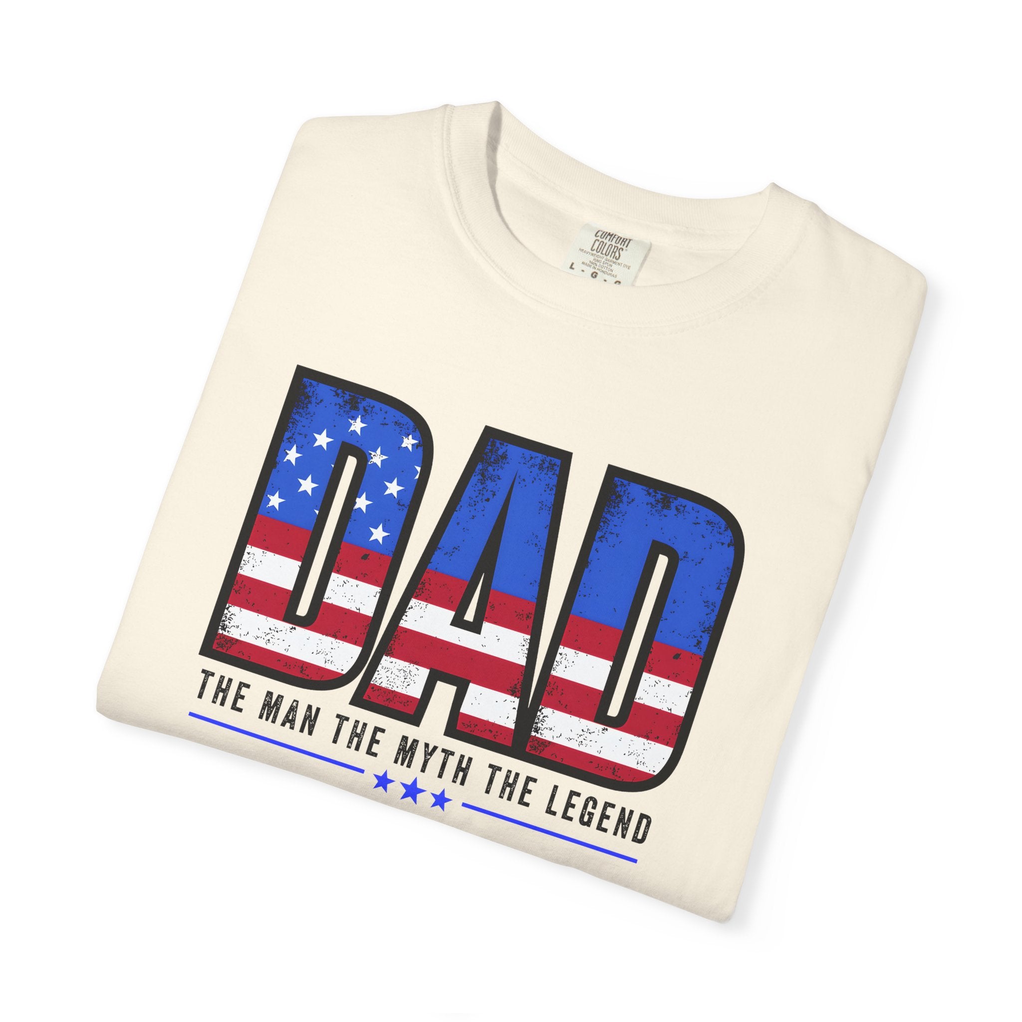 Unisex Garment-Dyed T-shirt Dad the man