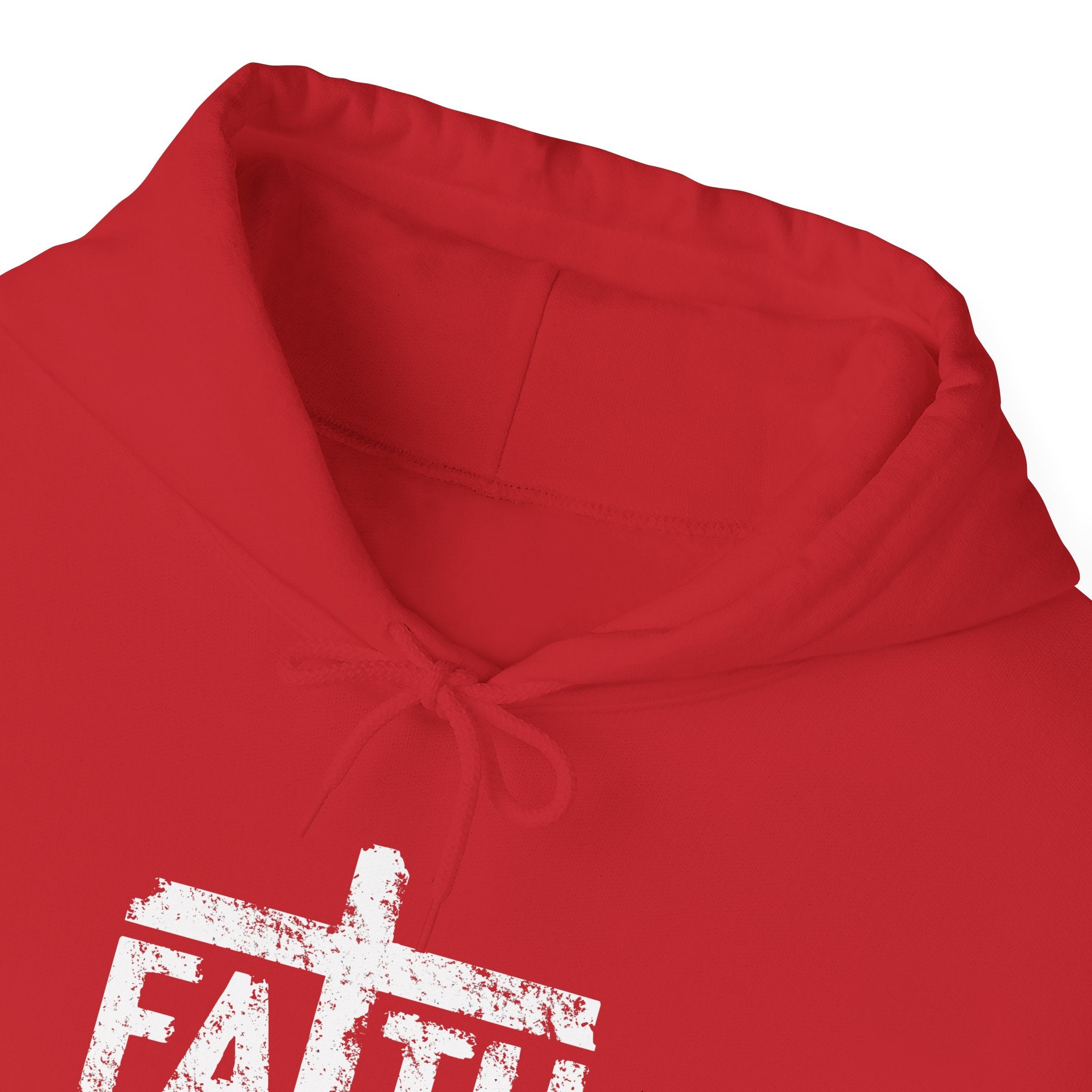 Faith Hoodie, Inspirational Sweatshirt for Men and Women, Cozy Pullover for Church, Gifts for Believers, Religious Apparel