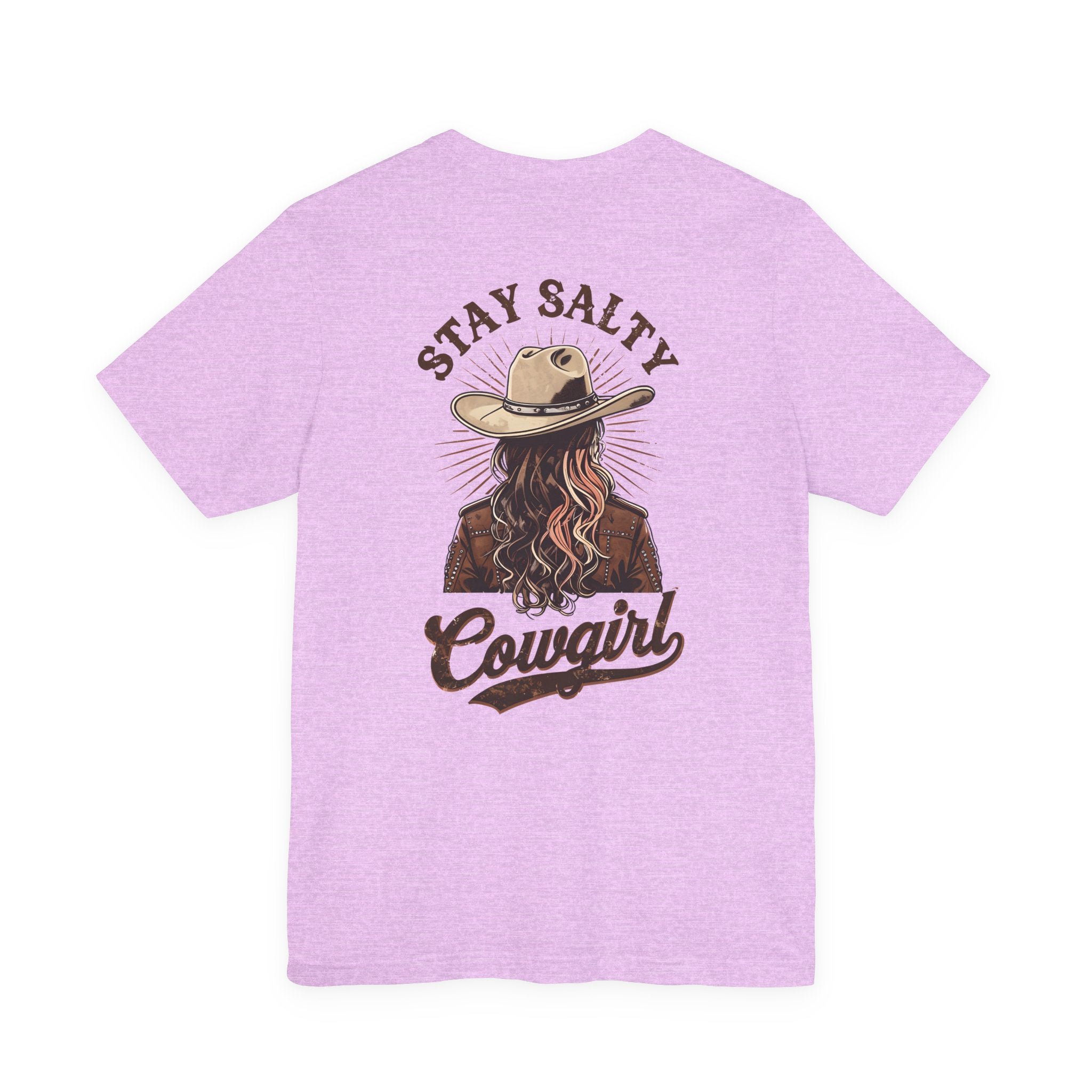 Stay Salty Cowgirl T-Shirt — Western Cowgirl Graphic Tee