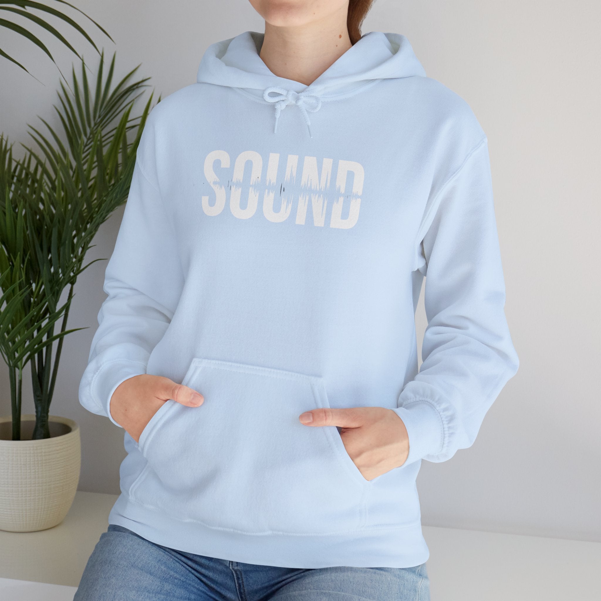 Sound Hoodie for Music Lovers - Cozy Unisex Heavy Blend Sweatshirt