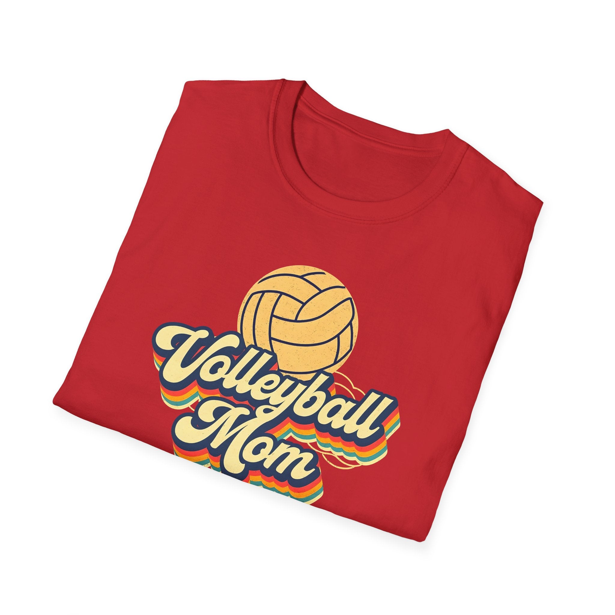 Volleyball Mom T-Shirt, Comfortable Tee for Sports Enthusiasts, Gift for Mothers, Casual Wear, Unique Volleyball Merchandise