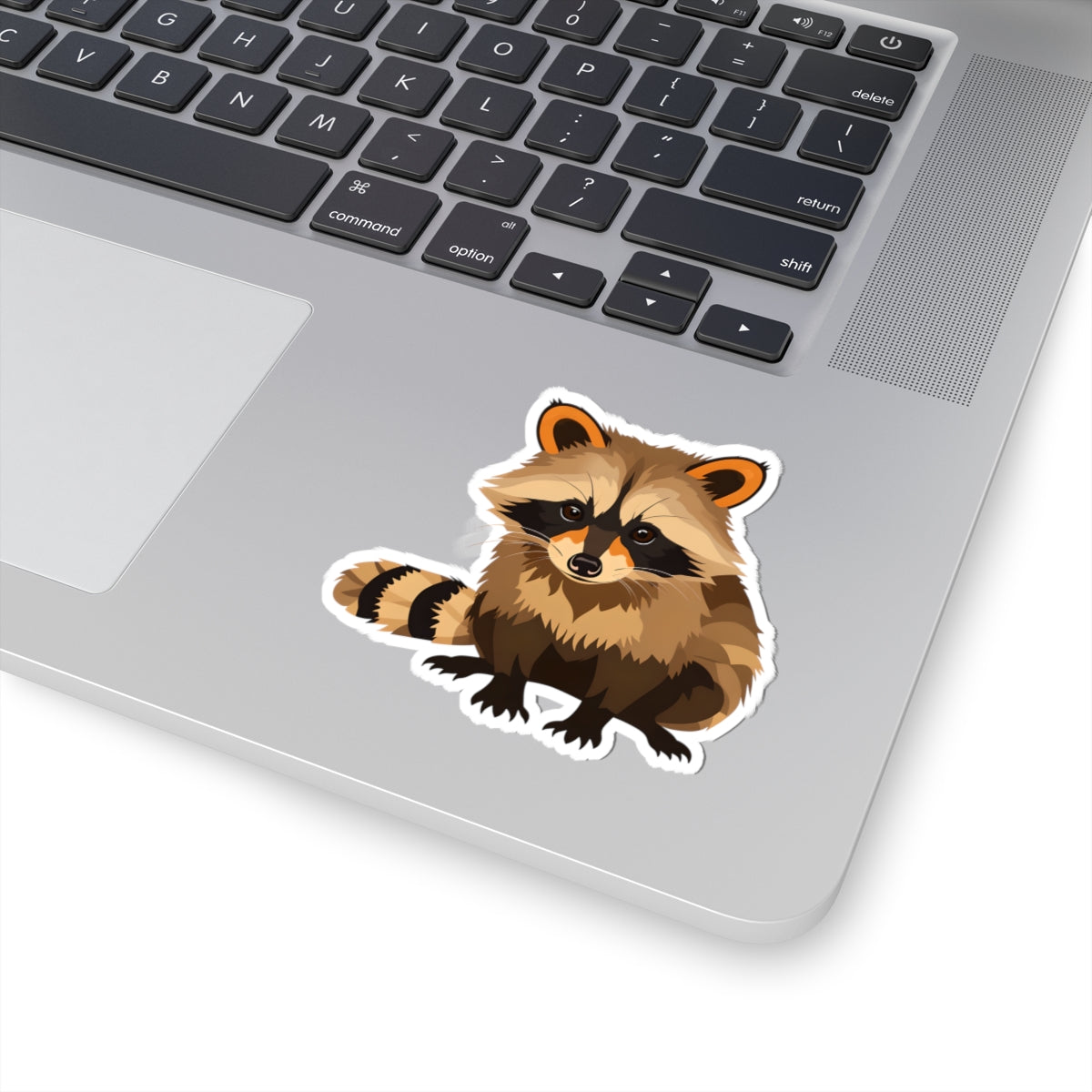 Cute Raccoon Kiss-Cut Stickers – Perfect for Laptops, Journals & Gifts