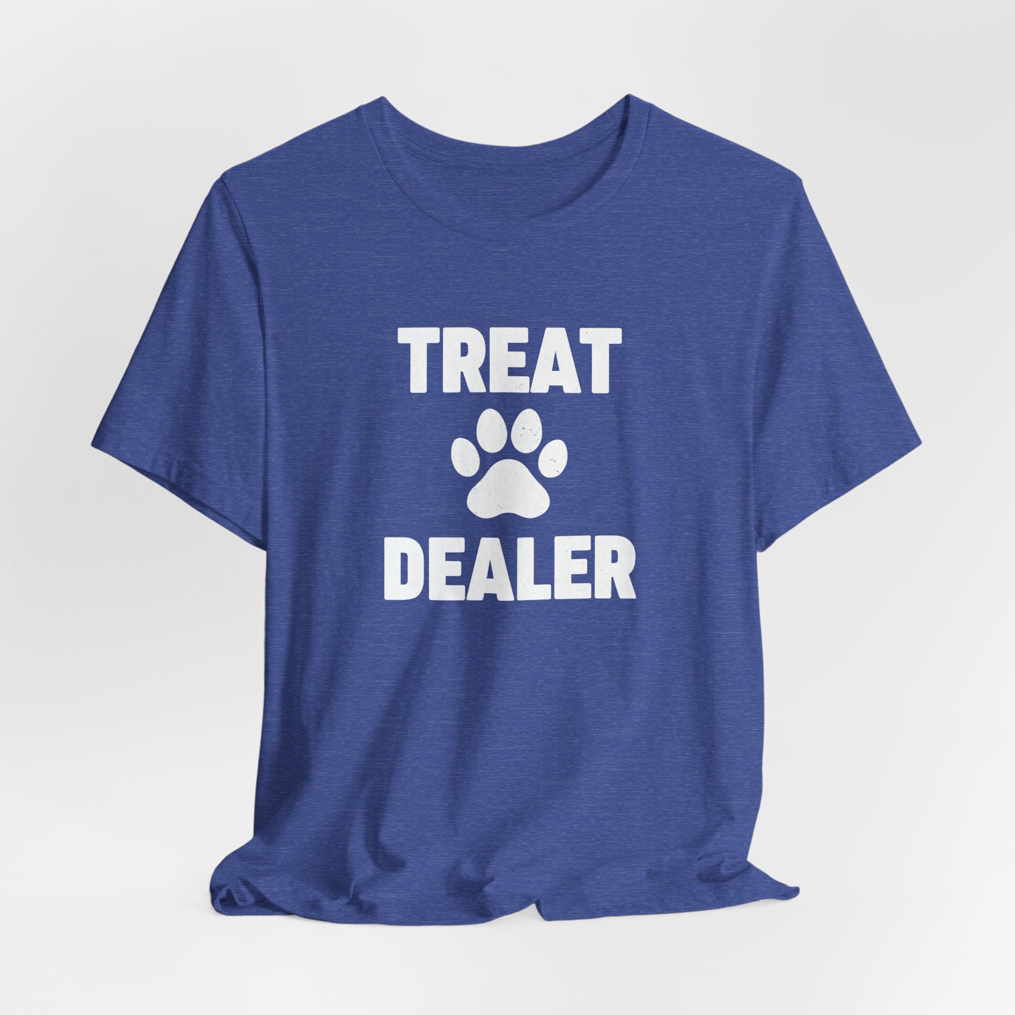 Treat Dealer T-Shirt — Funny Paw Print Tee for Dog Lovers